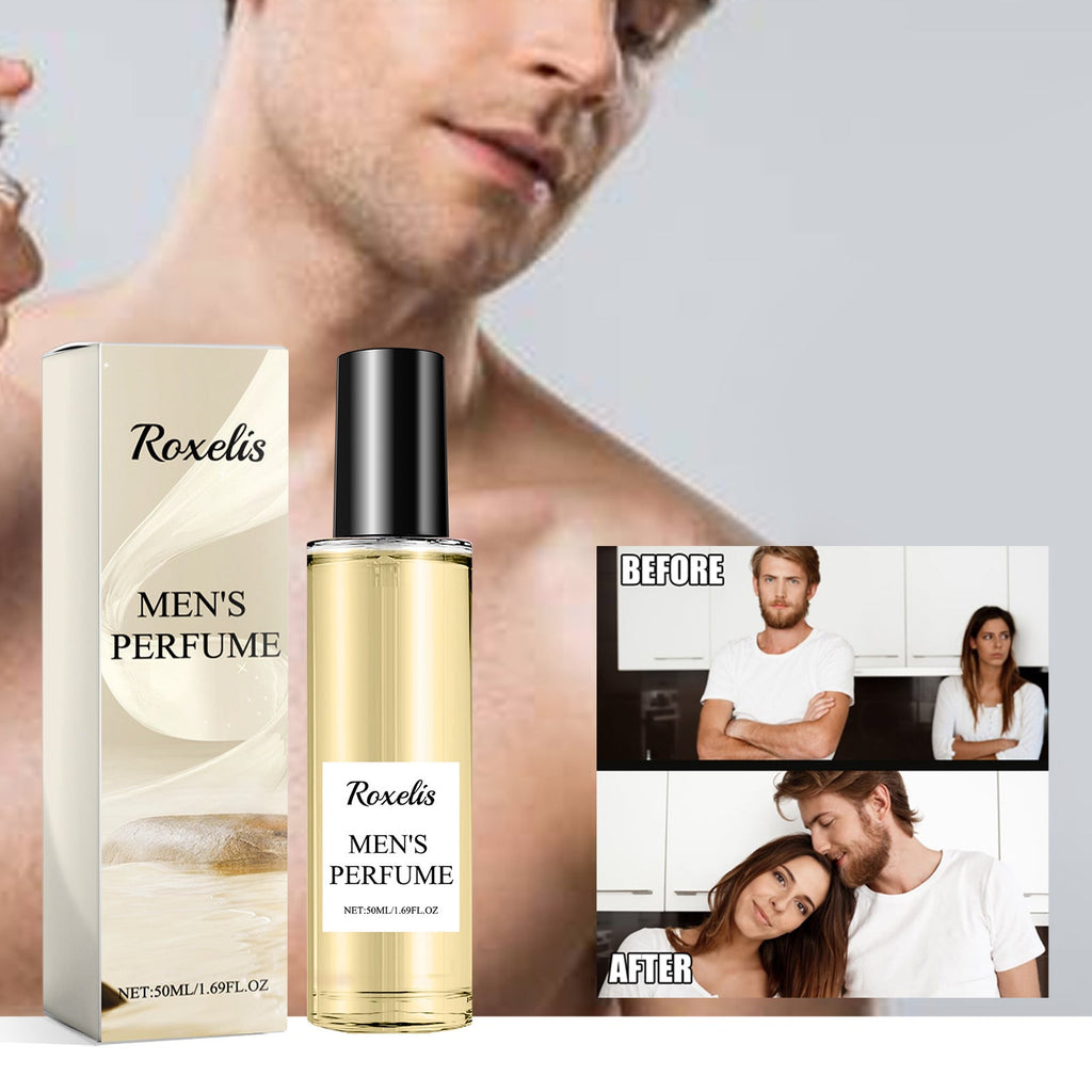 Roxelis Men's Charming Perfume Elegant Fresh Natural Long-lasting Fragrance Releases Charm Couple Dating Fragrance Perfume
