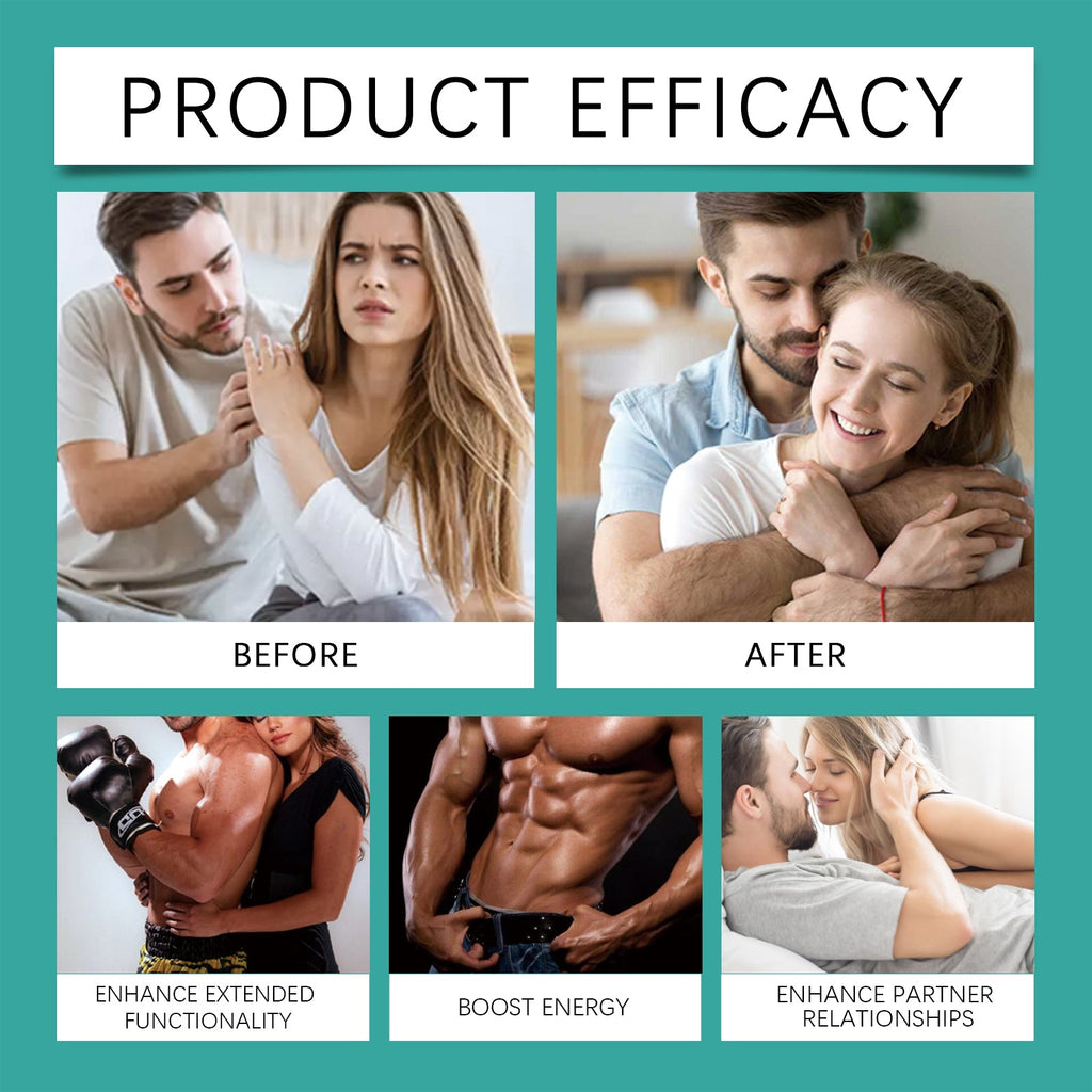 Ximonth Men's Care Essence Men's Body Massage Care Herbal Essence Moisturizing Body Care Essential Oil