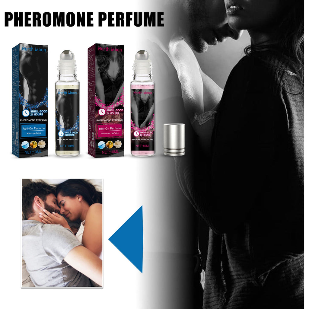 North Moon Pheromone Roll-on Perfume Natural Long-lasting Fresh Light Fragrance Atmosphere Perfume Portable Roll-on Perfume