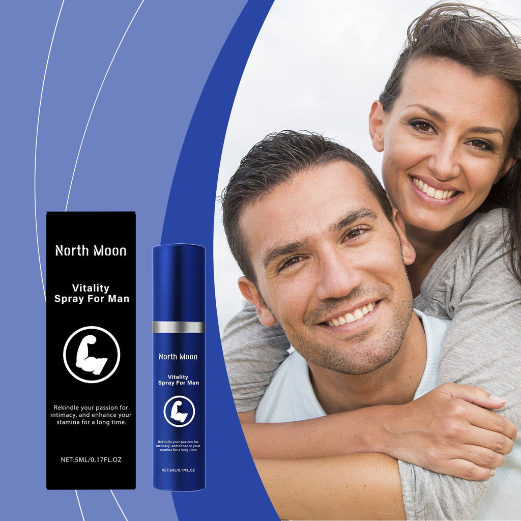 North Moon Men's Care Spray Stimulate Men's Vitality Long-lasting Moisturizing Body Care Spray