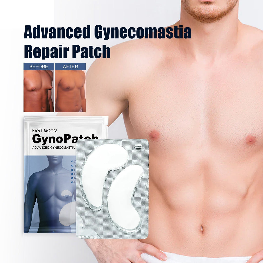 East moon Male Breast Firming Patch Men's Chest Skin Firming Anti-Sagging Chest Muscle Care Patch