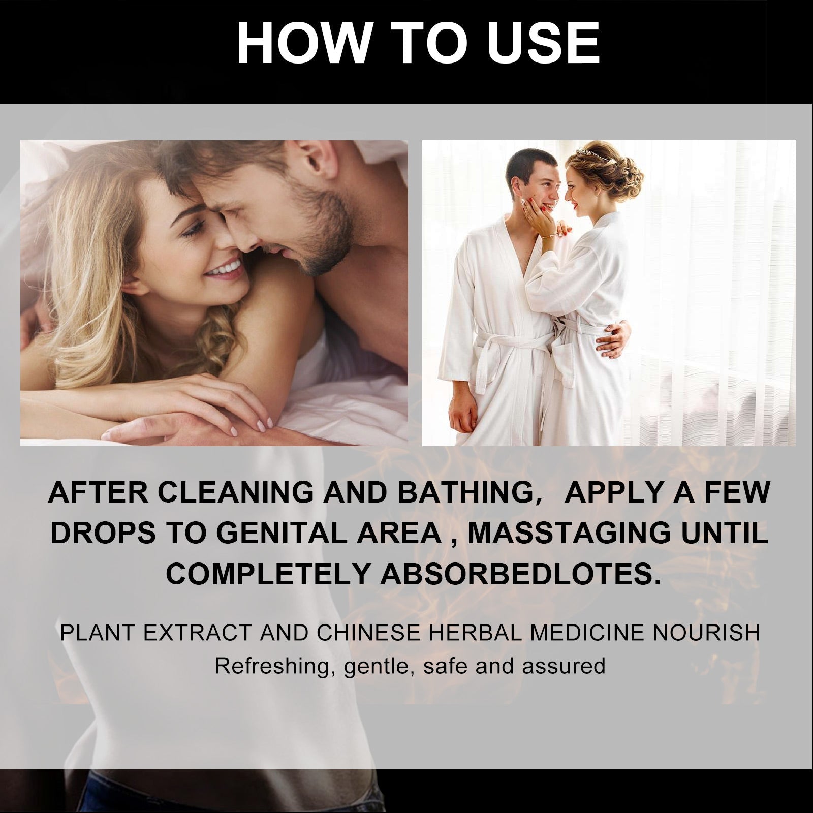 North Moon Men's Massage Essential Oil Men's Body Skin Moisturizing Massage Care Essential Oil