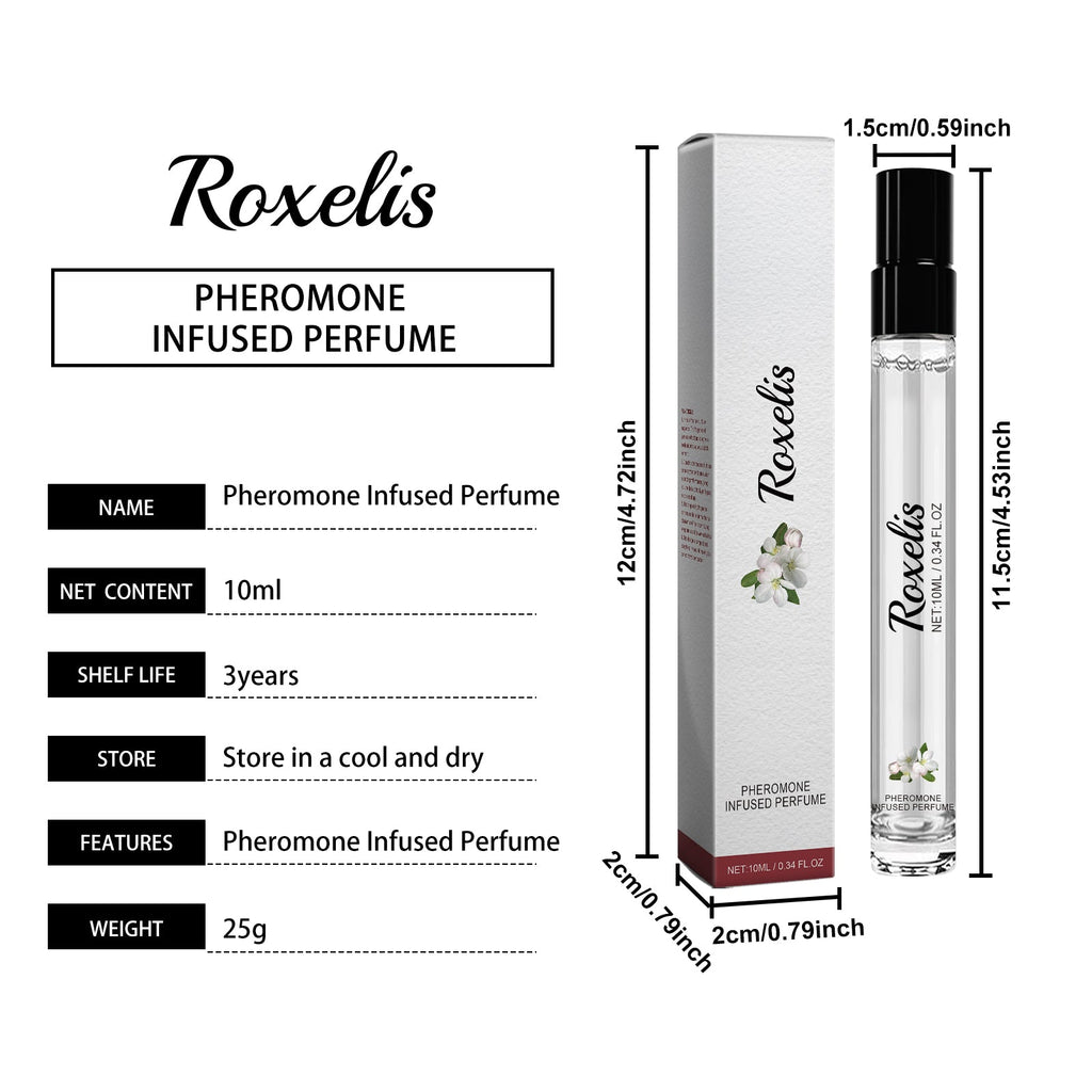 Roxelis Floral Perfume Spray Men's Perfume Long-lasting Cologne Jasmine Perfume Natural Fresh Charm Portable Fragrance