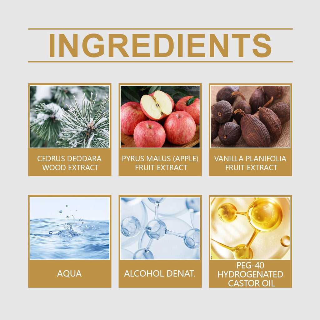 Roxelis Cedar Men's Perfume Natural Fresh Scent Long-lasting Fragrance Portable for Dating Daily Men's Perfume