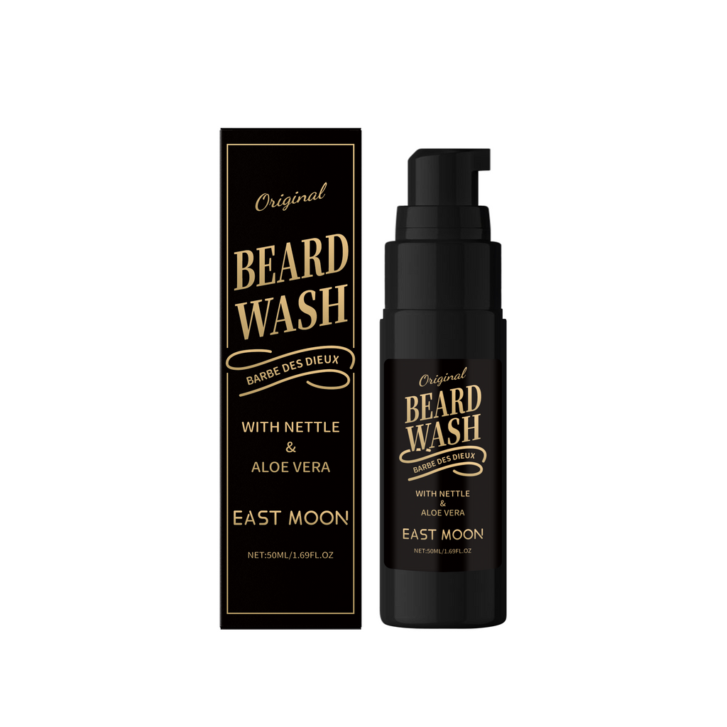East Moon Men’s Post-Shave Beard Wash | Cleansing, Moisturizing & Softening Beard