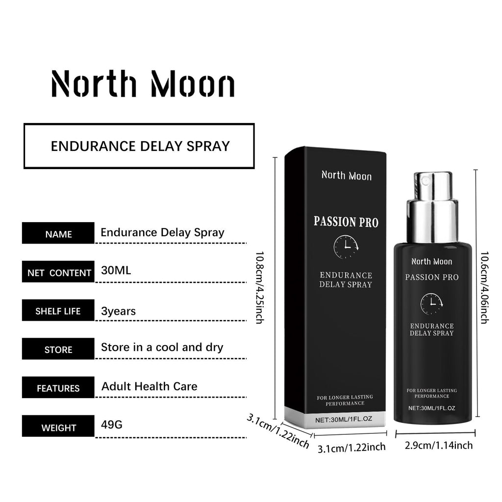 North Moon Male Care Spray Men's Body Relief Gentle Moisturizing Daily Massage Spray