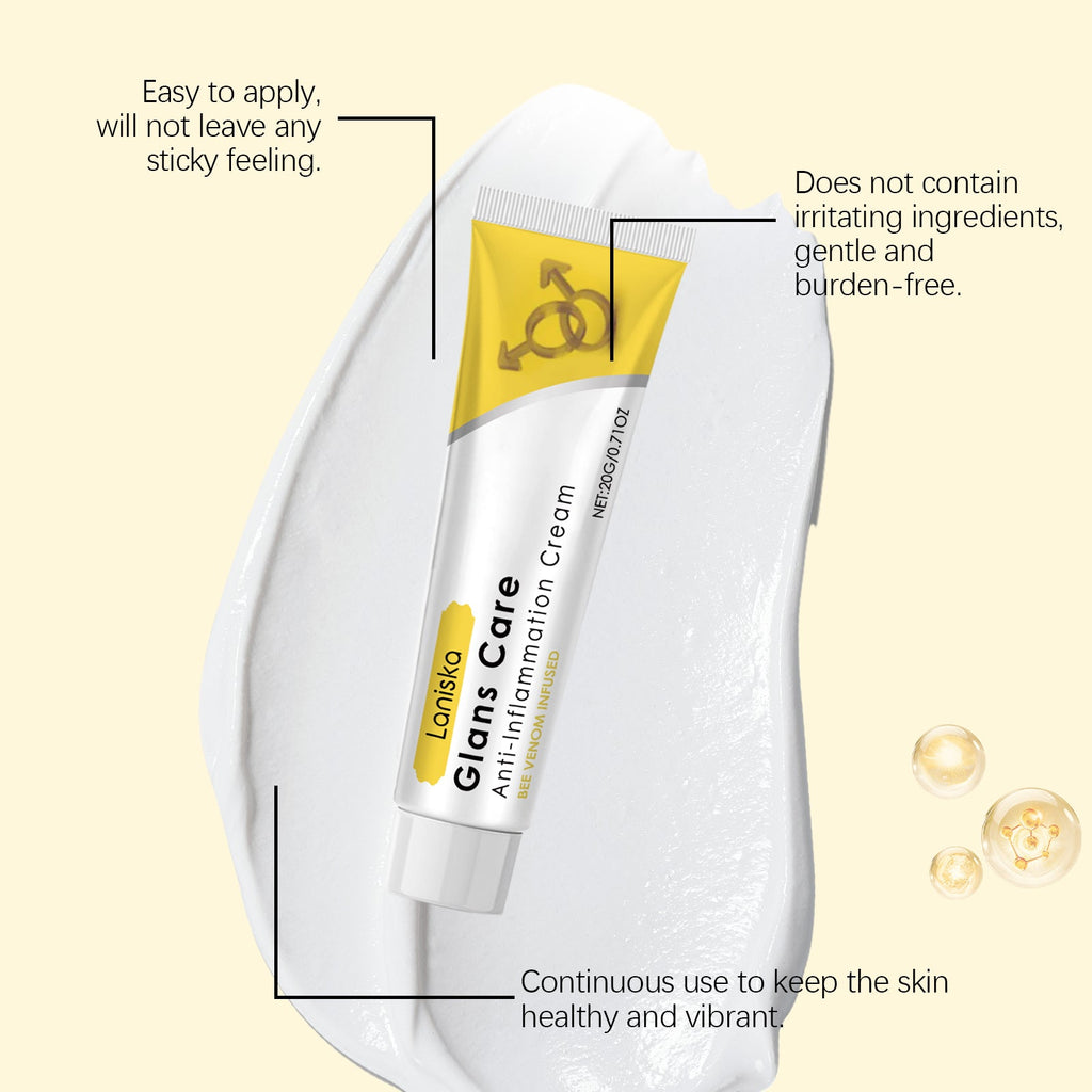Laniska Men's Soothing Cream Men's Gentle Care Moisturizing Long-lasting Comfort Relief Balance Cream