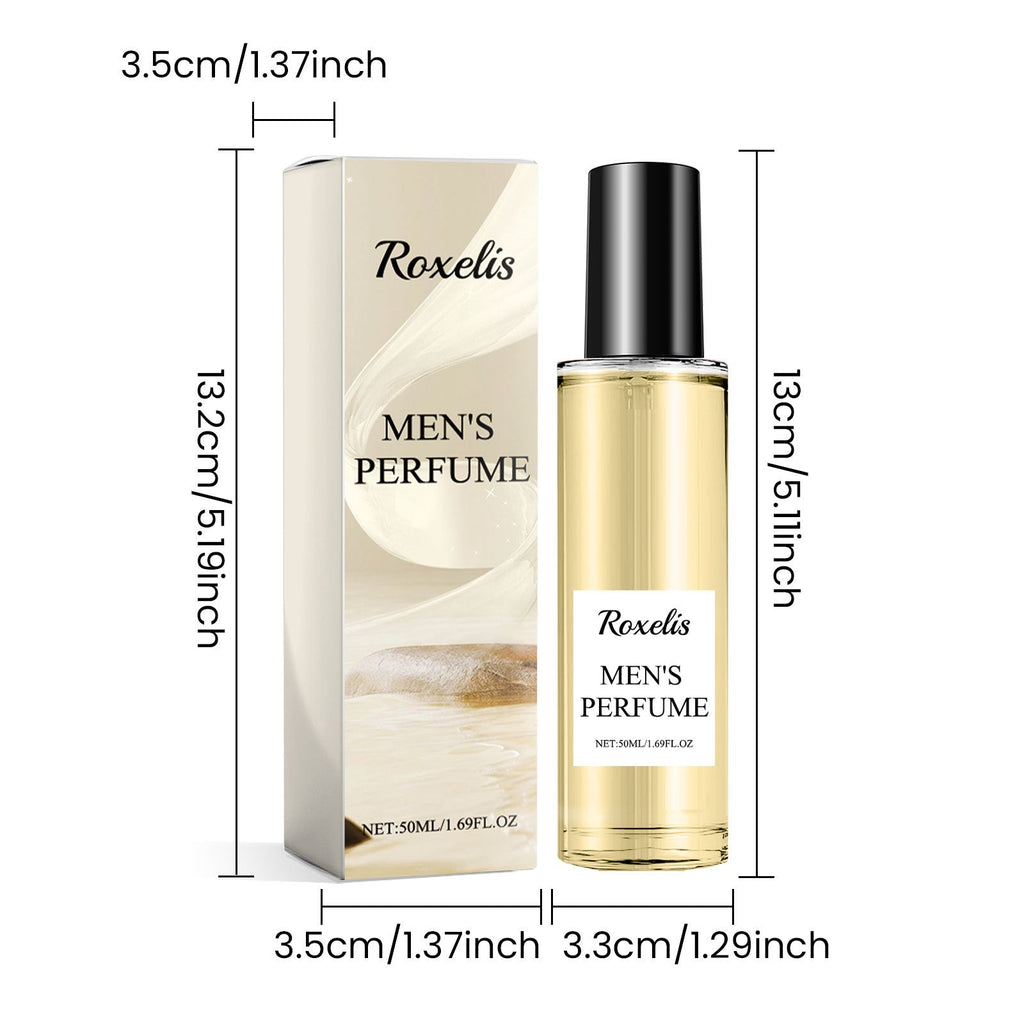 Roxelis Men's Charming Perfume Elegant Fresh Natural Long-lasting Fragrance Releases Charm Couple Dating Fragrance Perfume