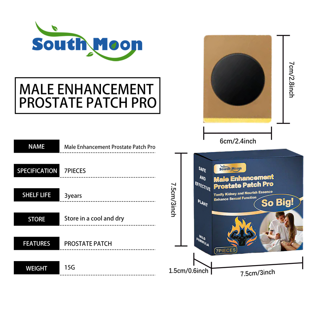 South Moon Men's Body Care Patch
