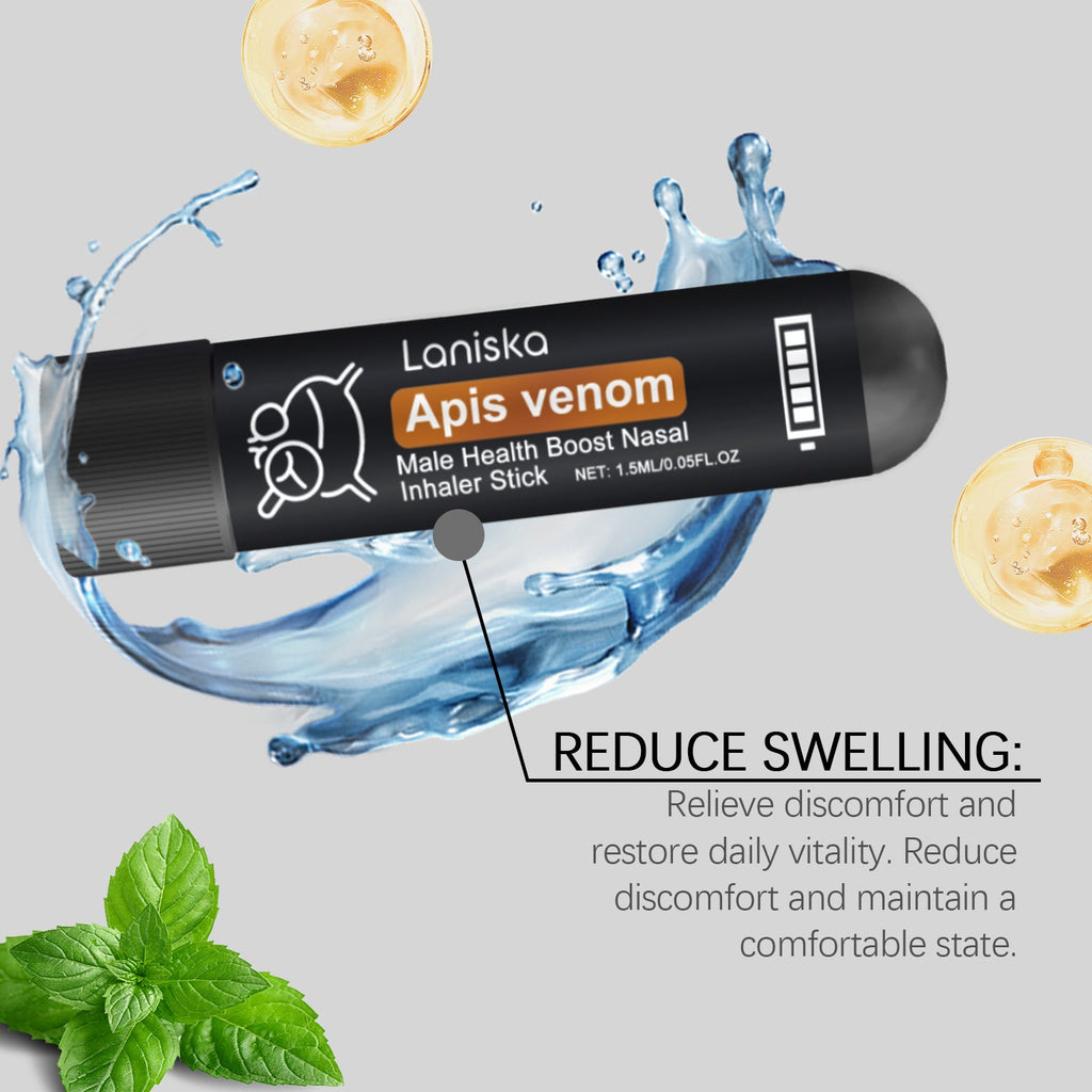 Laniska Male Nasal Inhaler Men's daily nasal cleaning portable nasal aspirator for relief and maintenance