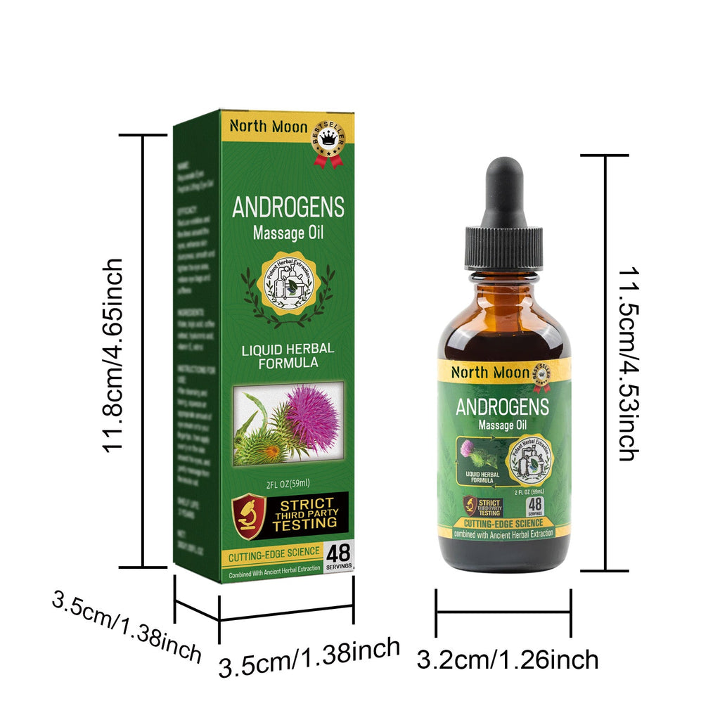 North Moon Men's Enhancement Massage Oil Men's Body Care Strong Vitality Moisturizing Care Essential Oil