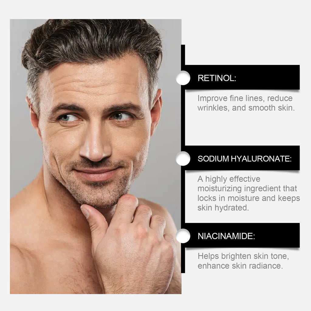 East Moon Men’s Facial Care Set – Cleanse, Hydrate & Firm Skin