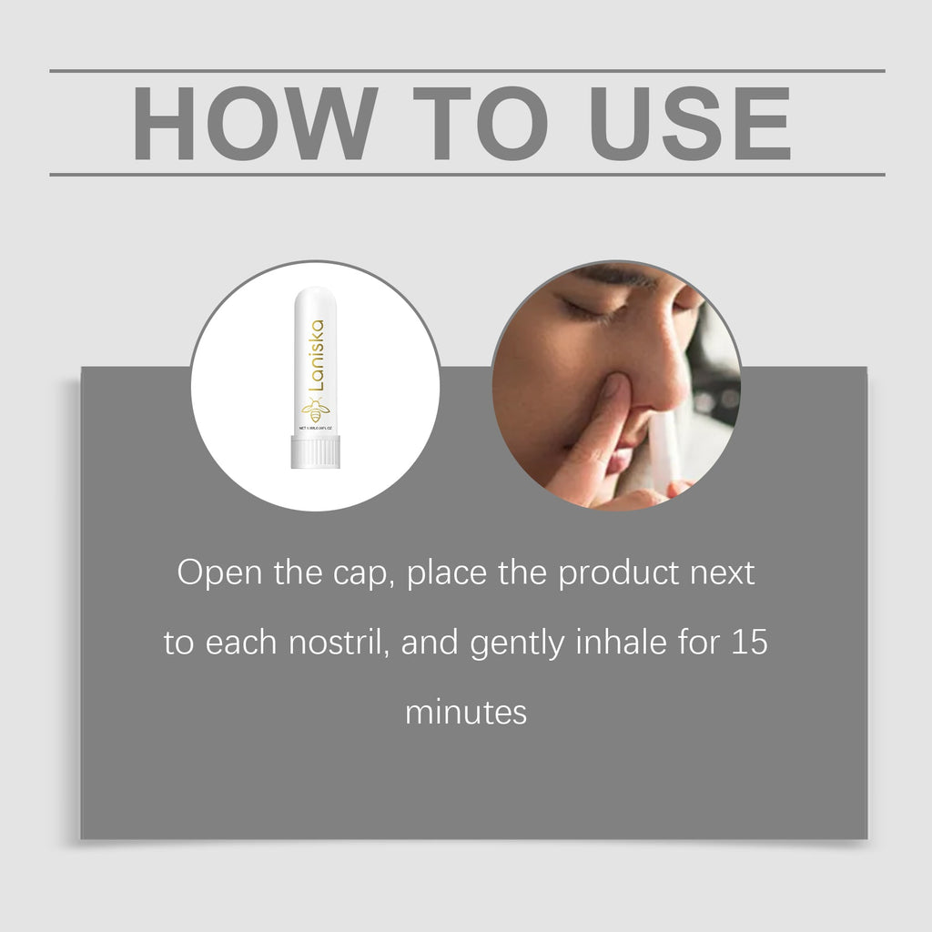 Laniska Bee Venom Men's Care Inhaler Relieve body discomfort, enhance male vitality, daily comfort