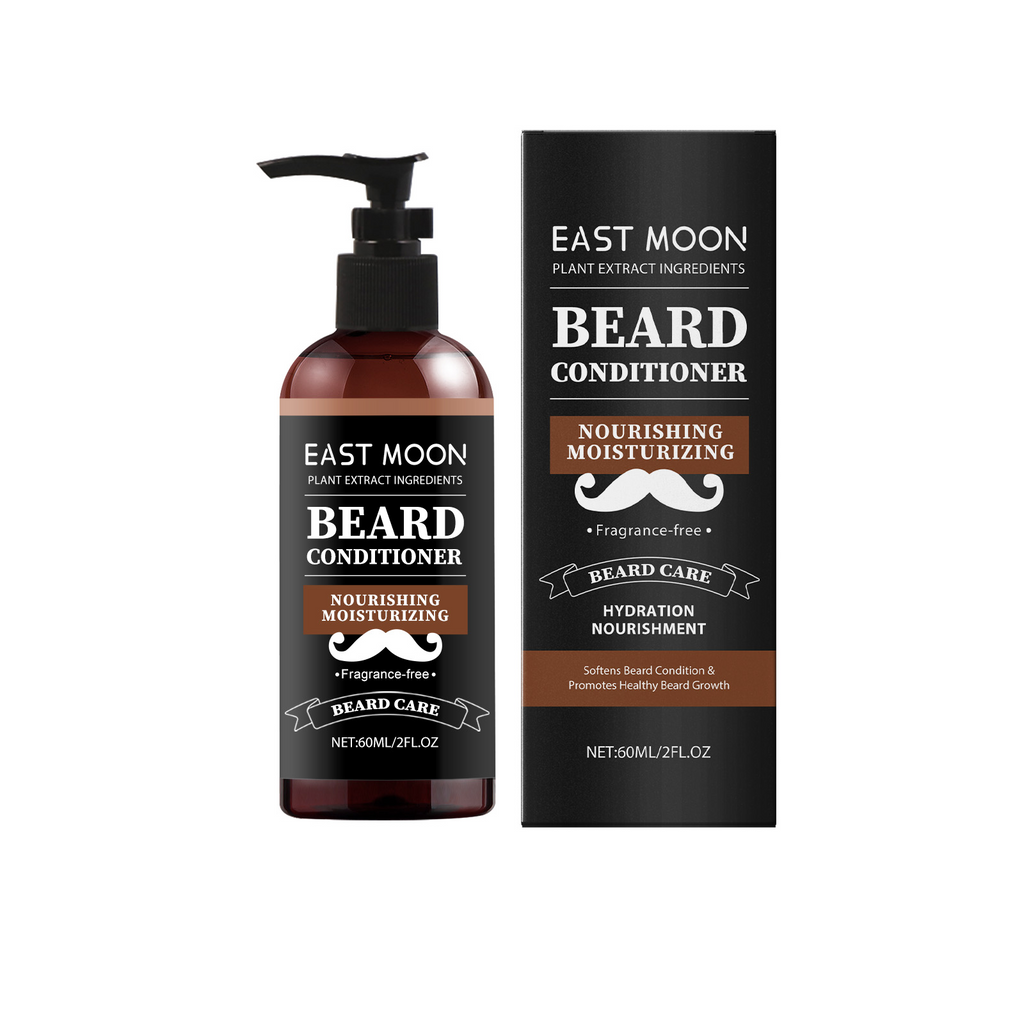 East Moon Men’s Beard Nourishing Serum | Hydrate, Soften & Shine | Repair & Protect Facial Hair