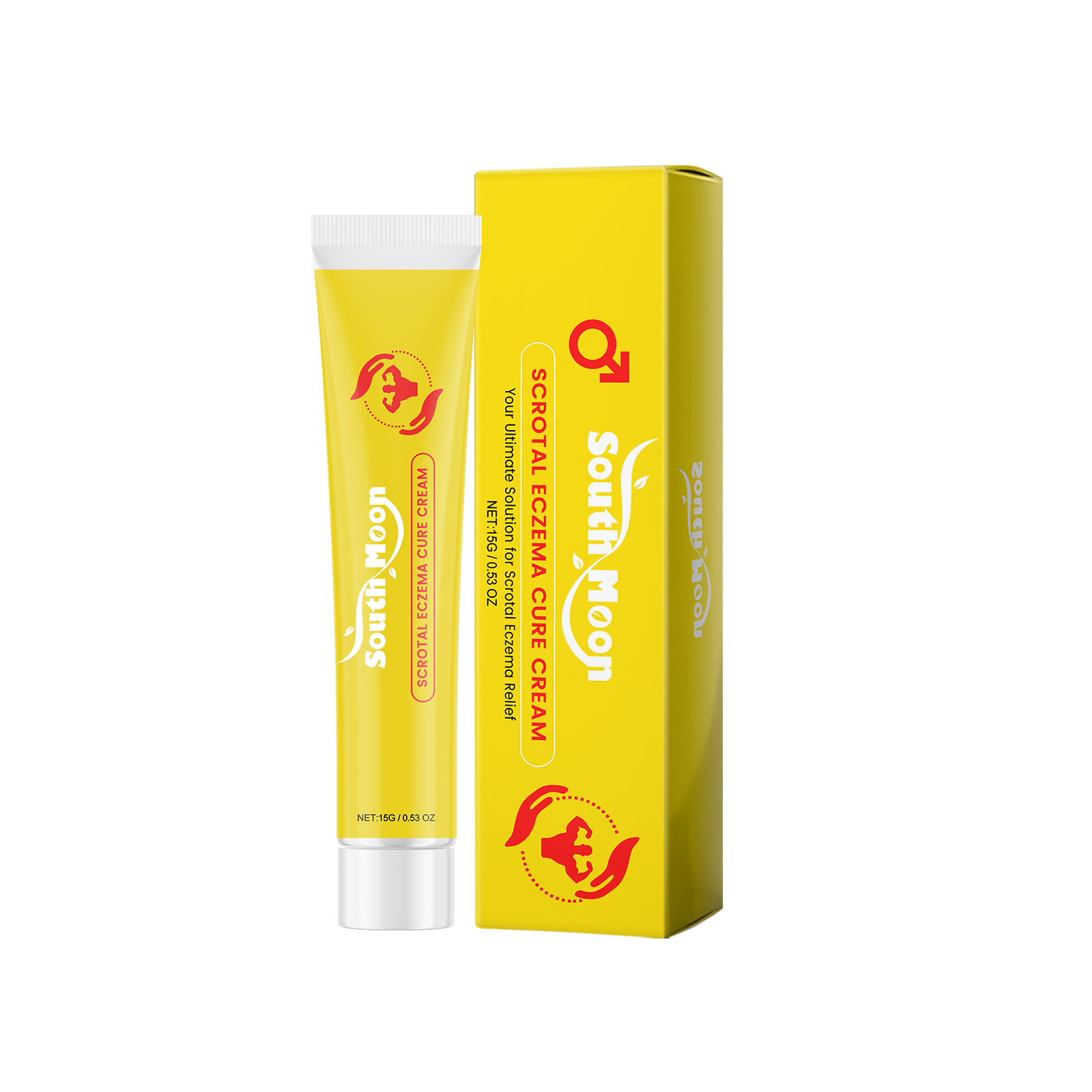 South Moon Men's Body Neck Cream Men's Body Skin Moisturizing Daily Massage Care Cream