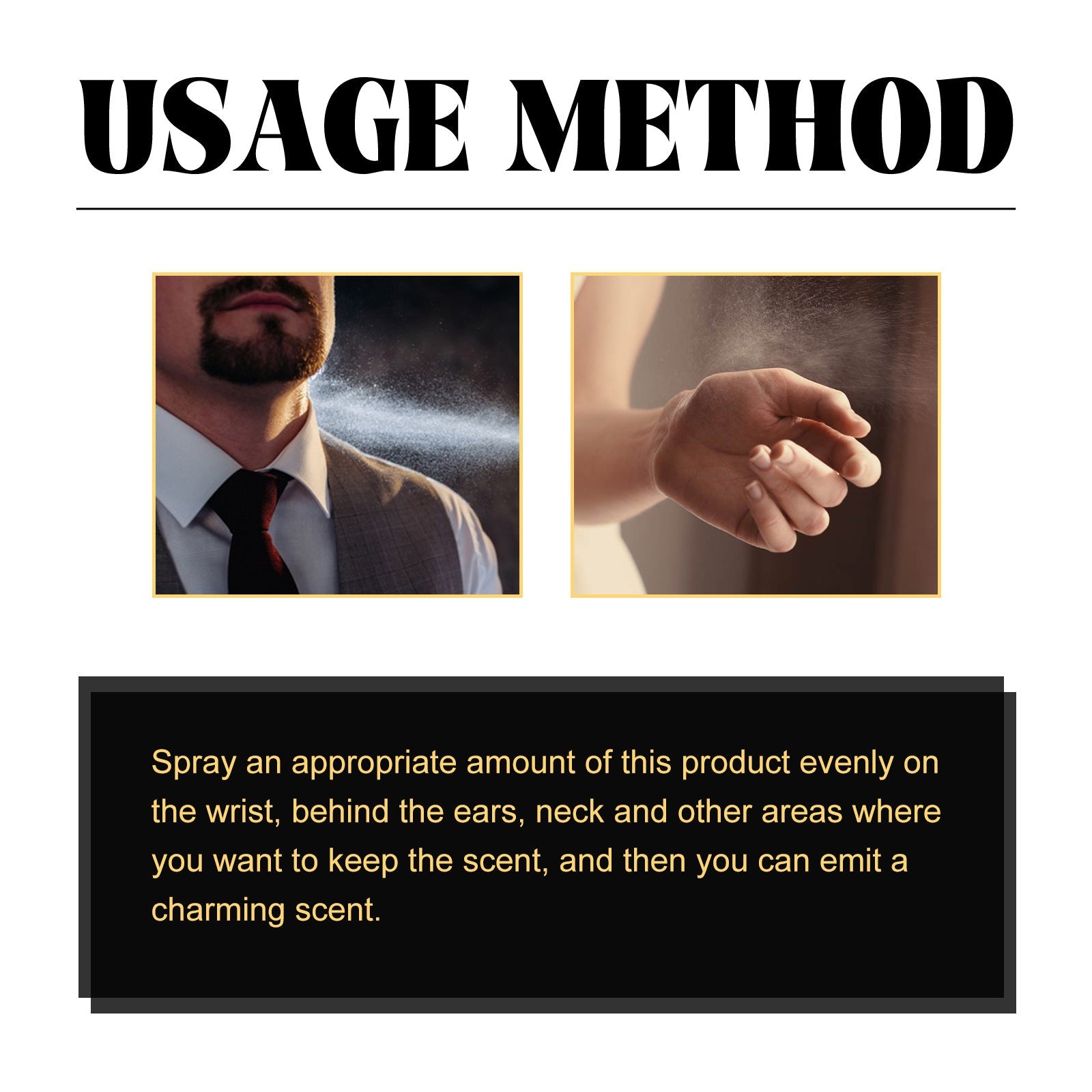 Roxelis Men's Perfume Portable, gentle, non-irritating, fresh light fragrance for couples' dates, charming atmosphere, long-lasting scent