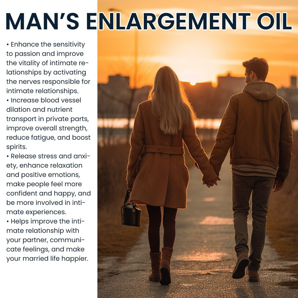 North Moon Men's Body Massage Essential Oil Enhance Endurance Vitality Men's Body Care Massage Essential Oil