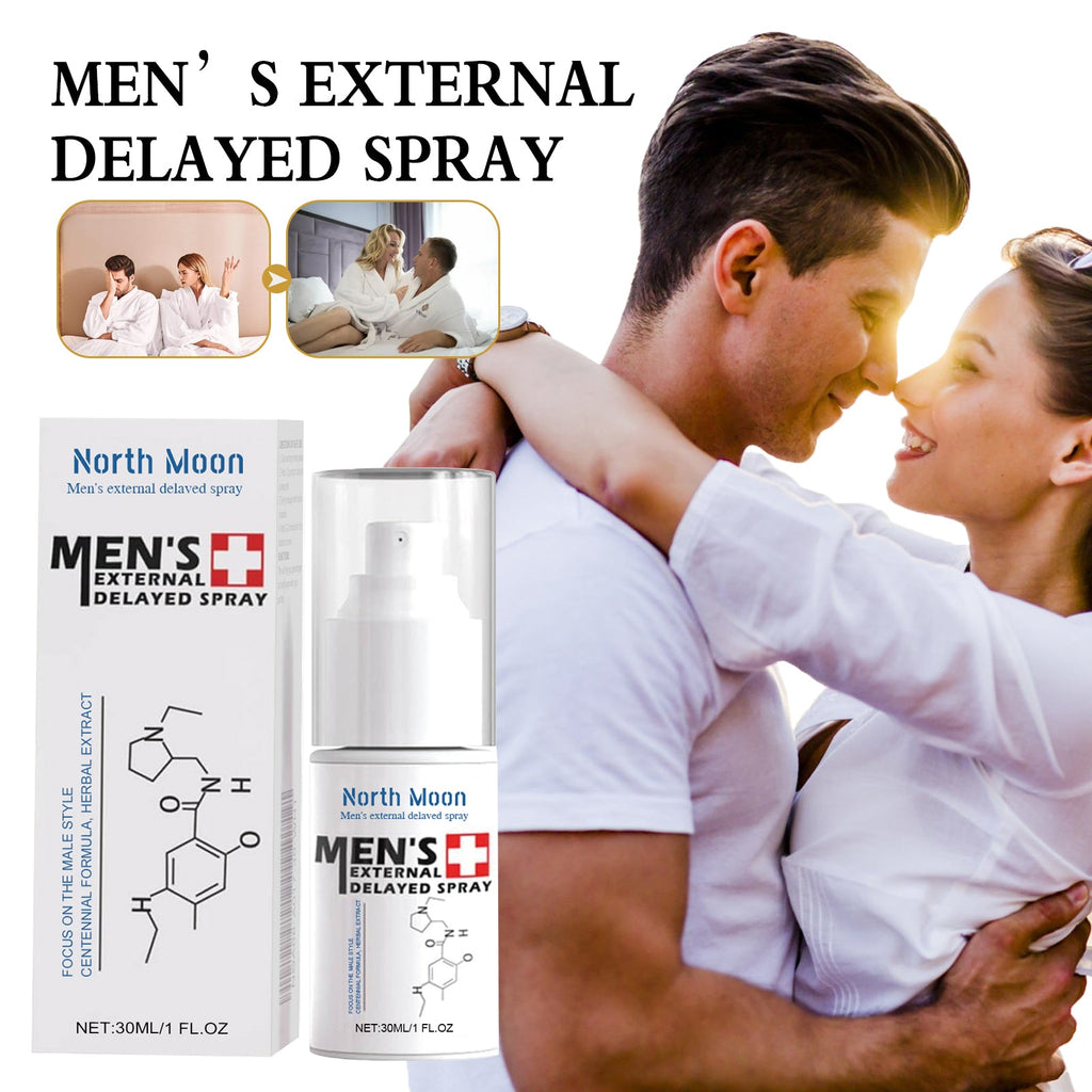 North Moon Men's Care Spray Men's Gentle Care Daily Nourishing Body Massage Care Spray