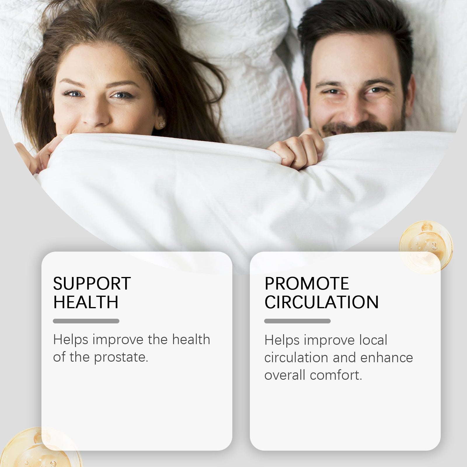 Houkea Men's Care Products Men's Body Comfort Daily Care Gentle and Convenient Portable