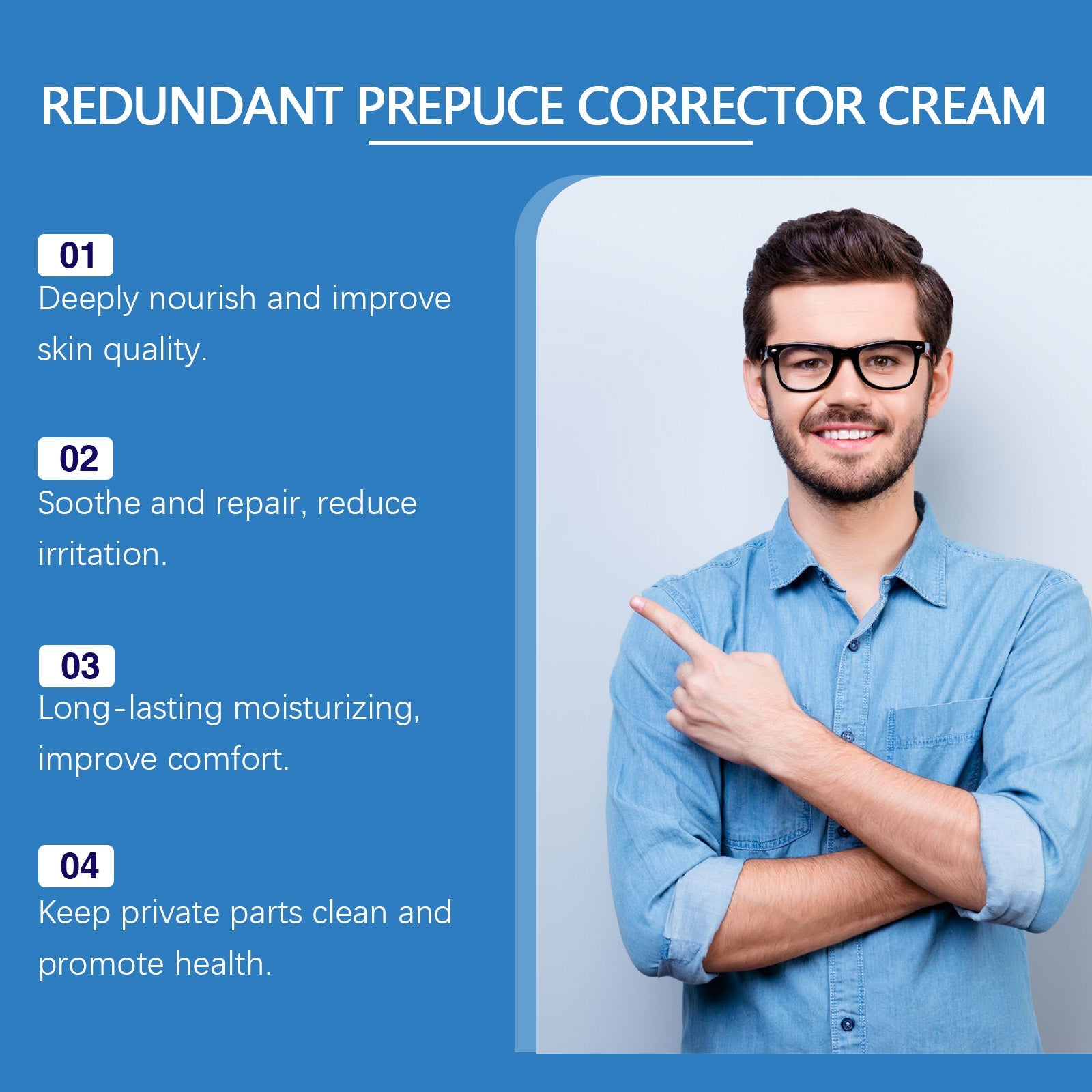 North Moon Men's Neck Cream Herbal ingredients gentle soothing body repair moisturizing care cream