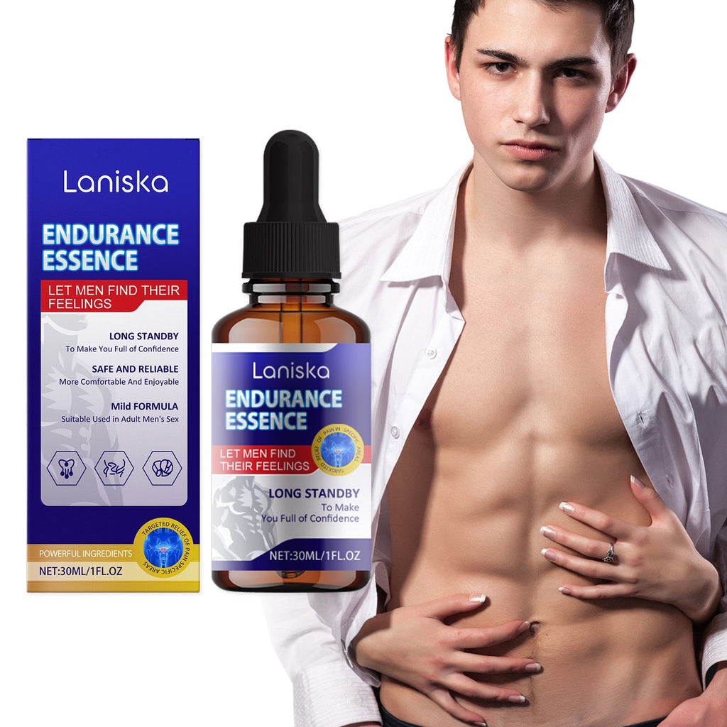 Laniska Men's Body Care Essence Enhance Long-lasting Power, Revitalize, Gentle Ingredients, Daily Care