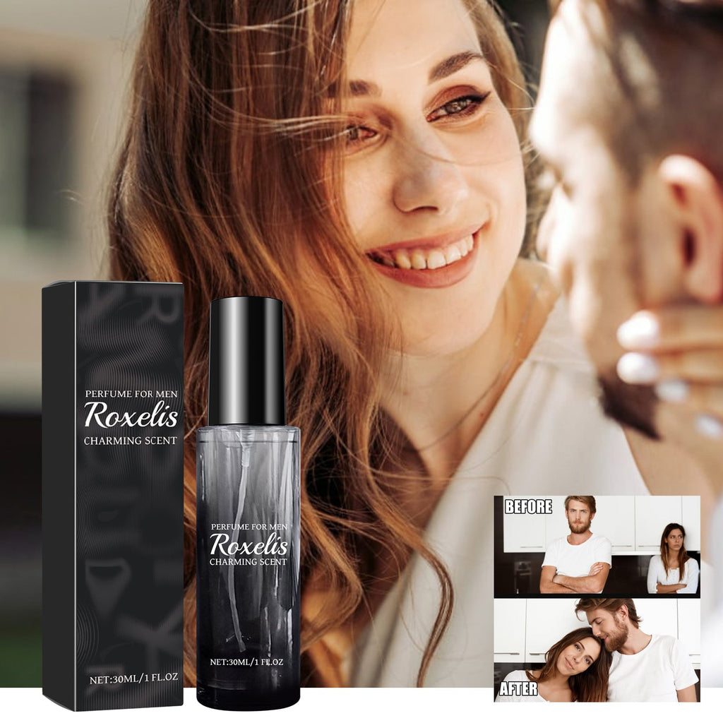 Roxelis Men's Perfume Body Fragrance Light Natural Dating Atmosphere Long-lasting Charm Niche Perfume