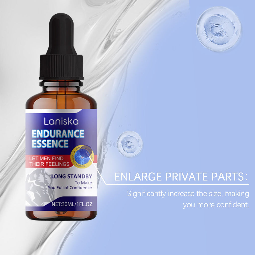 Laniska Men's Body Care Essence Enhance Long-lasting Power, Revitalize, Gentle Ingredients, Daily Care