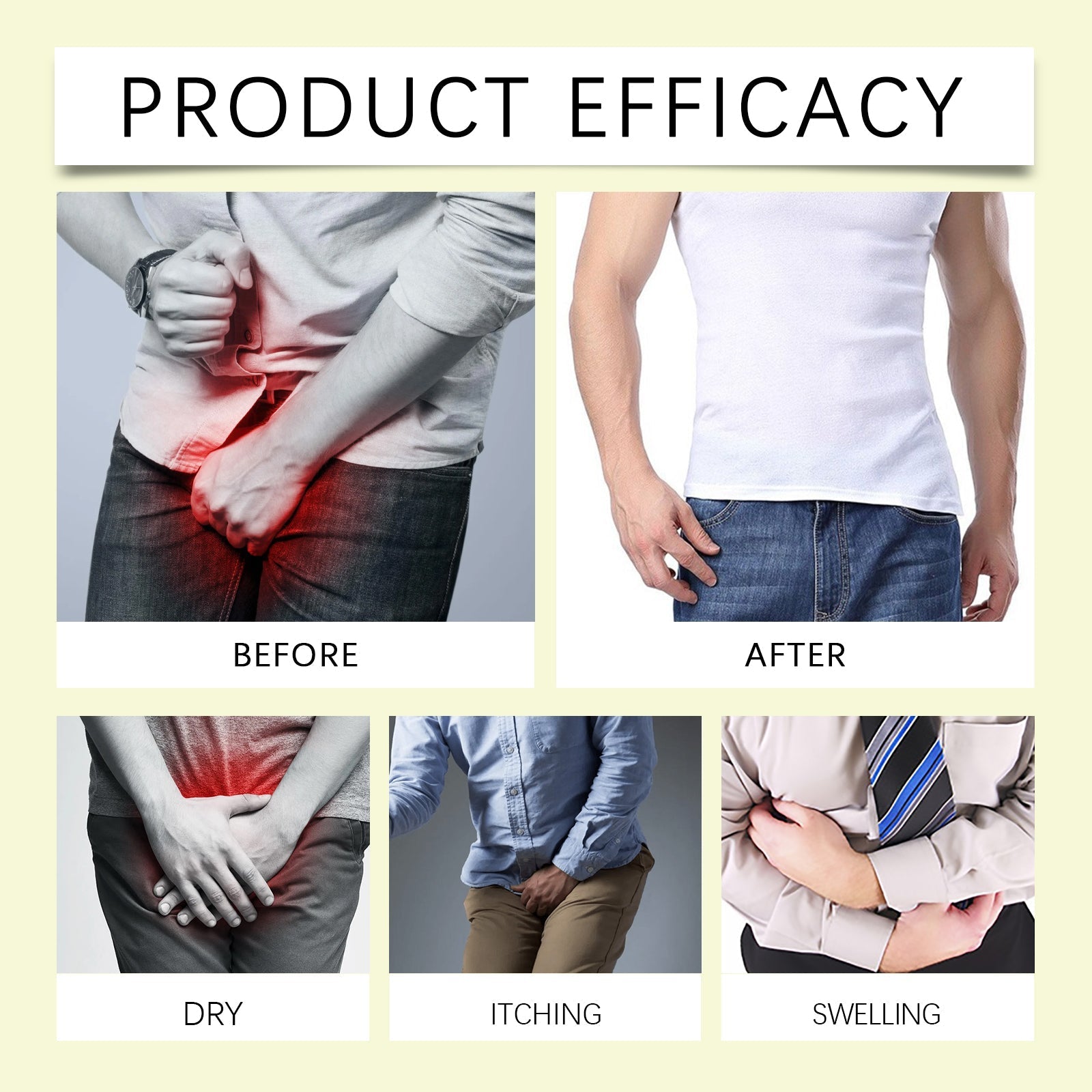 Laniska Men's Care Cream Men's daily care to relieve discomfort, moisturize and nourish skin repair cream