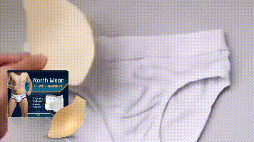 North Moon Men's Body Care Pad Men's Body Care Breathable Anti-Wear Comfortable Material Care Pad