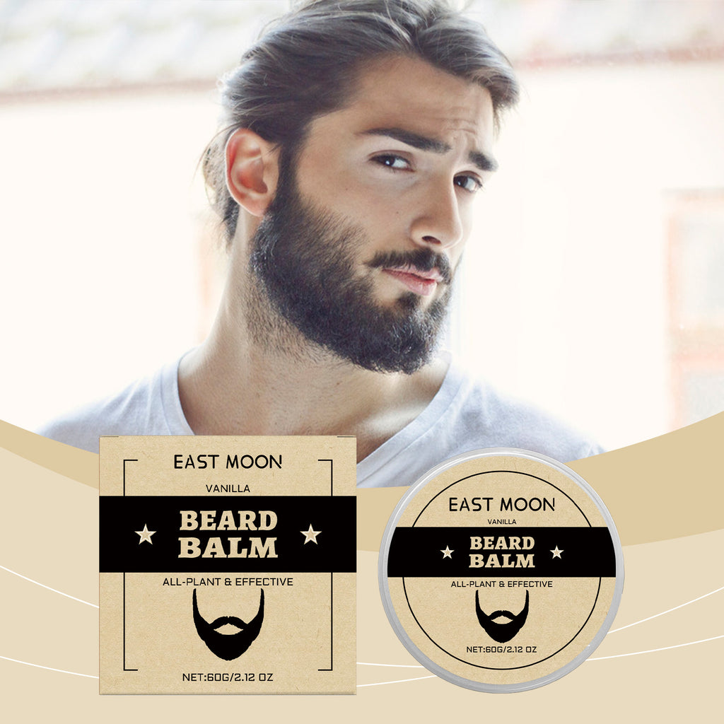 East Moon Men’s Vanilla Beard Balm – Nourish & Soften Facial Hair
