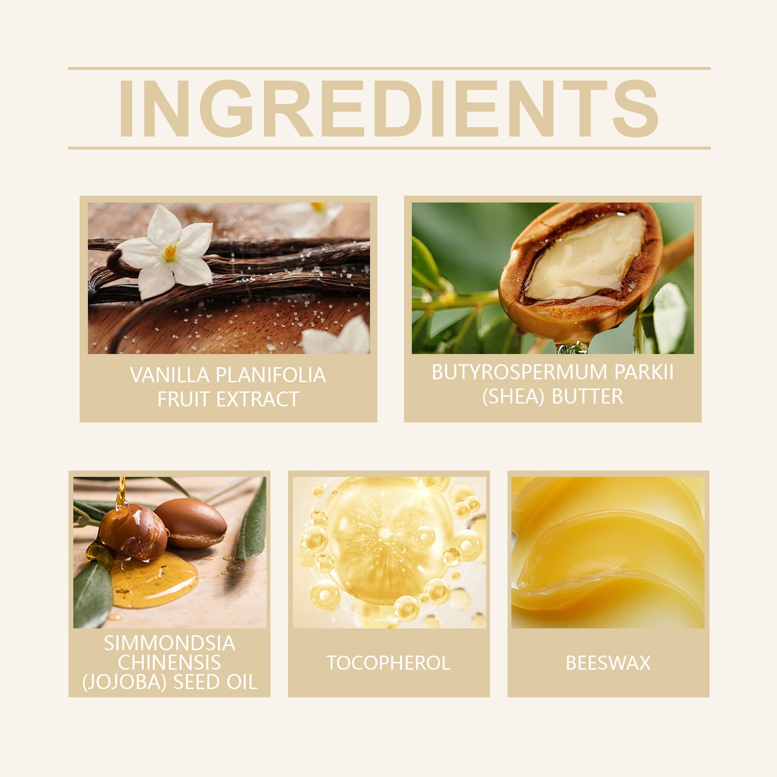 East Moon Men’s Vanilla Beard Balm – Nourish & Soften Facial Hair