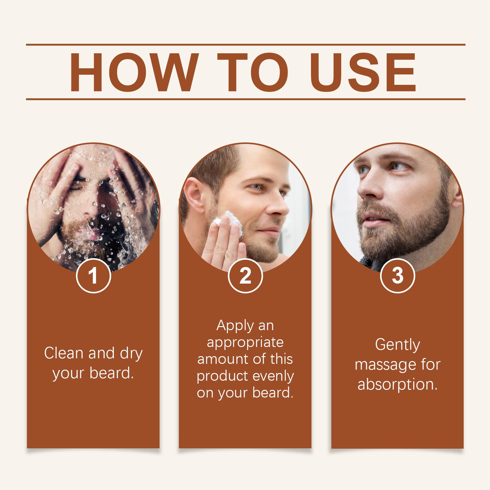 East Moon Men’s Vanilla Beard Balm – Nourish & Soften Facial Hair