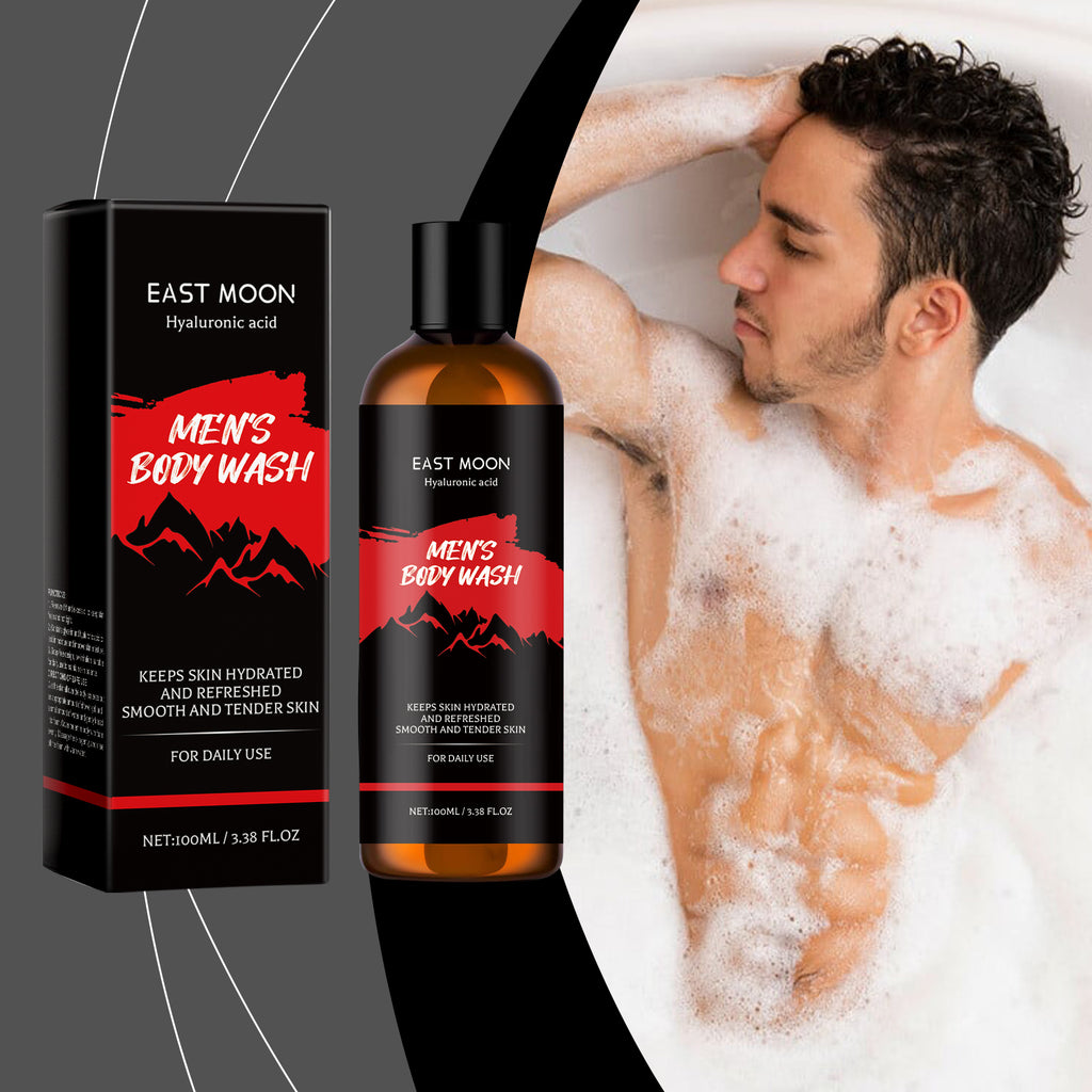 East Moon Men’s Moisturizing Body Wash – Hydrating & Refreshing Clean