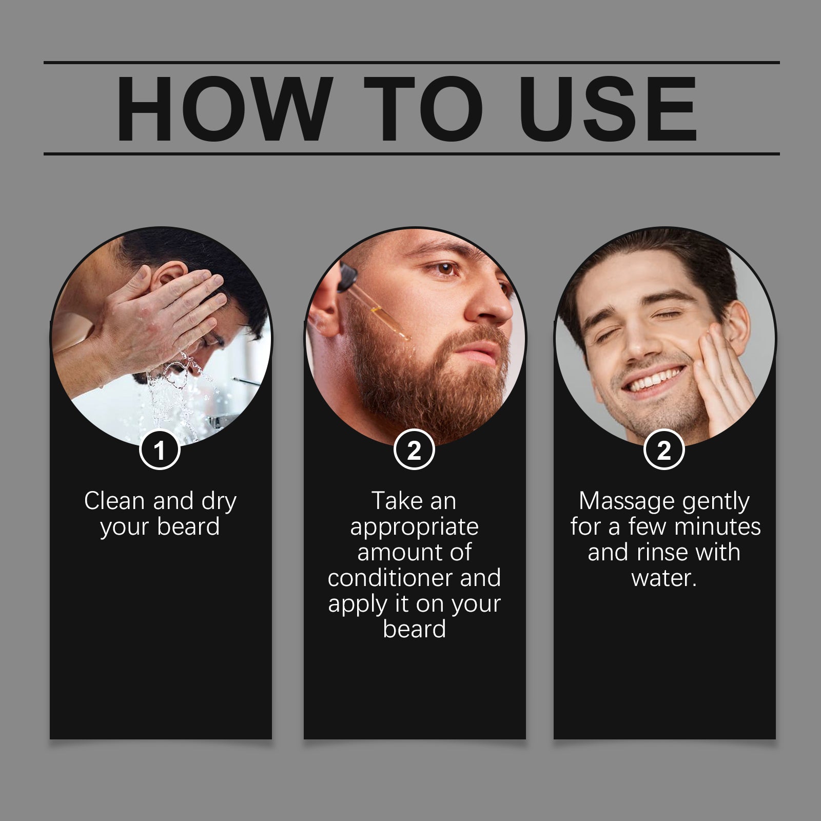 East Moon Men’s Beard Conditioner – Hydrate, Nourish & Strengthen Beard