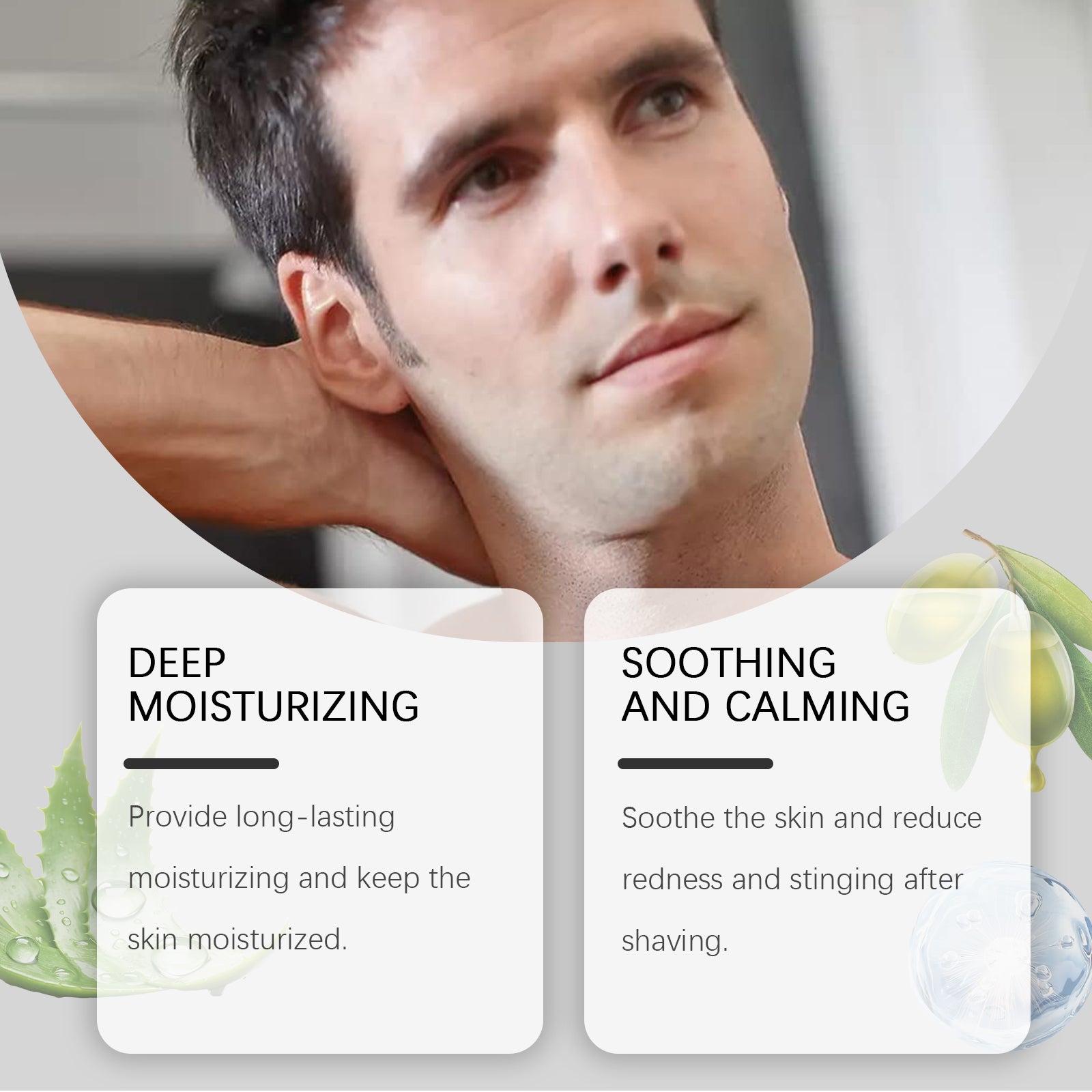 East Moon Men’s Aftershave Soothing Spray – Hydrate, Calm & Refresh Skin