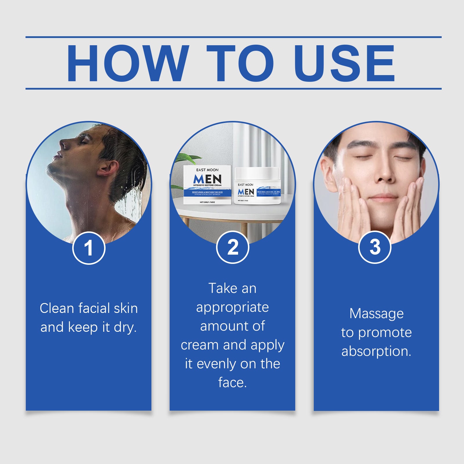 East Moon Men’s Moisturizing Face Cream