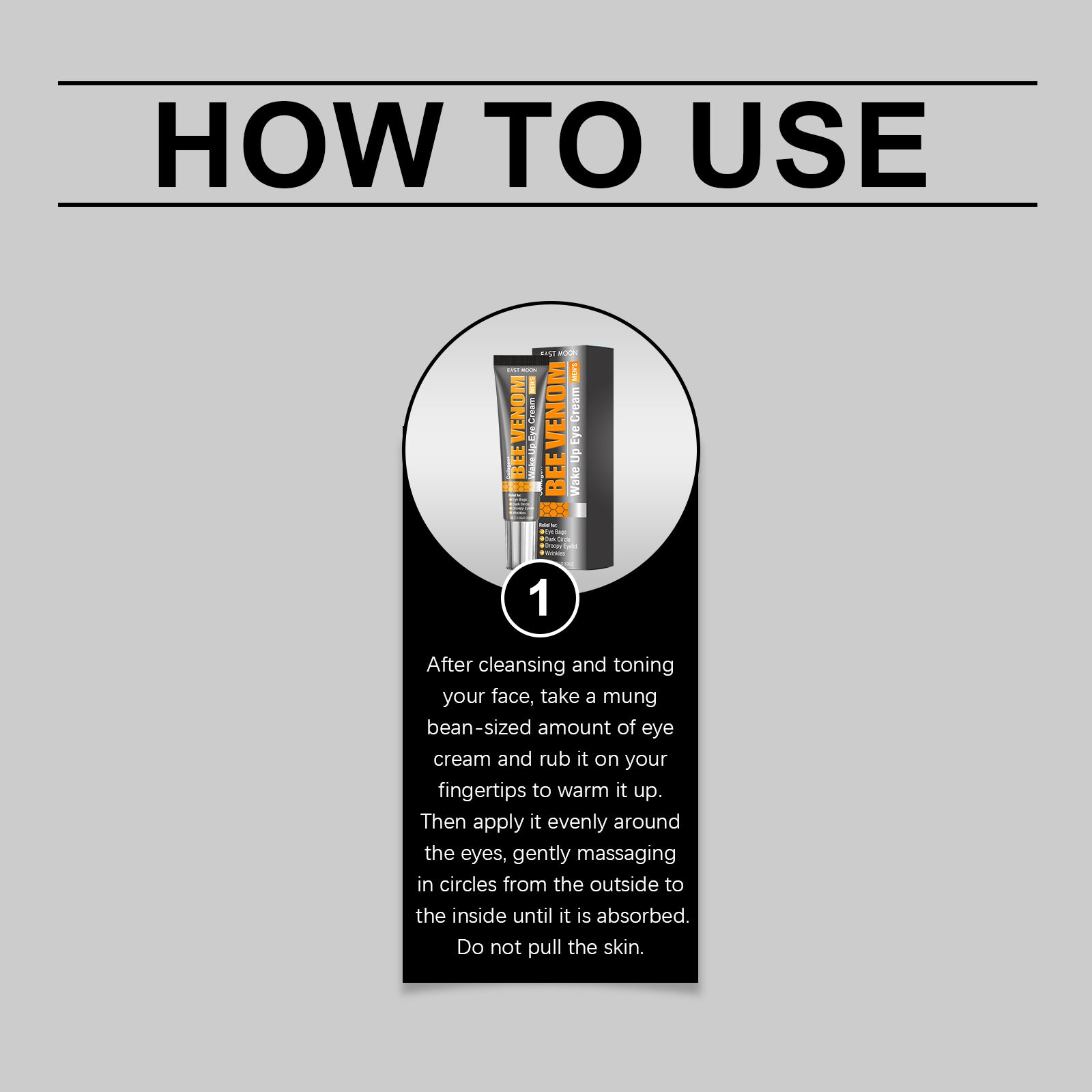 East Moon Men’s Firming Eye Cream