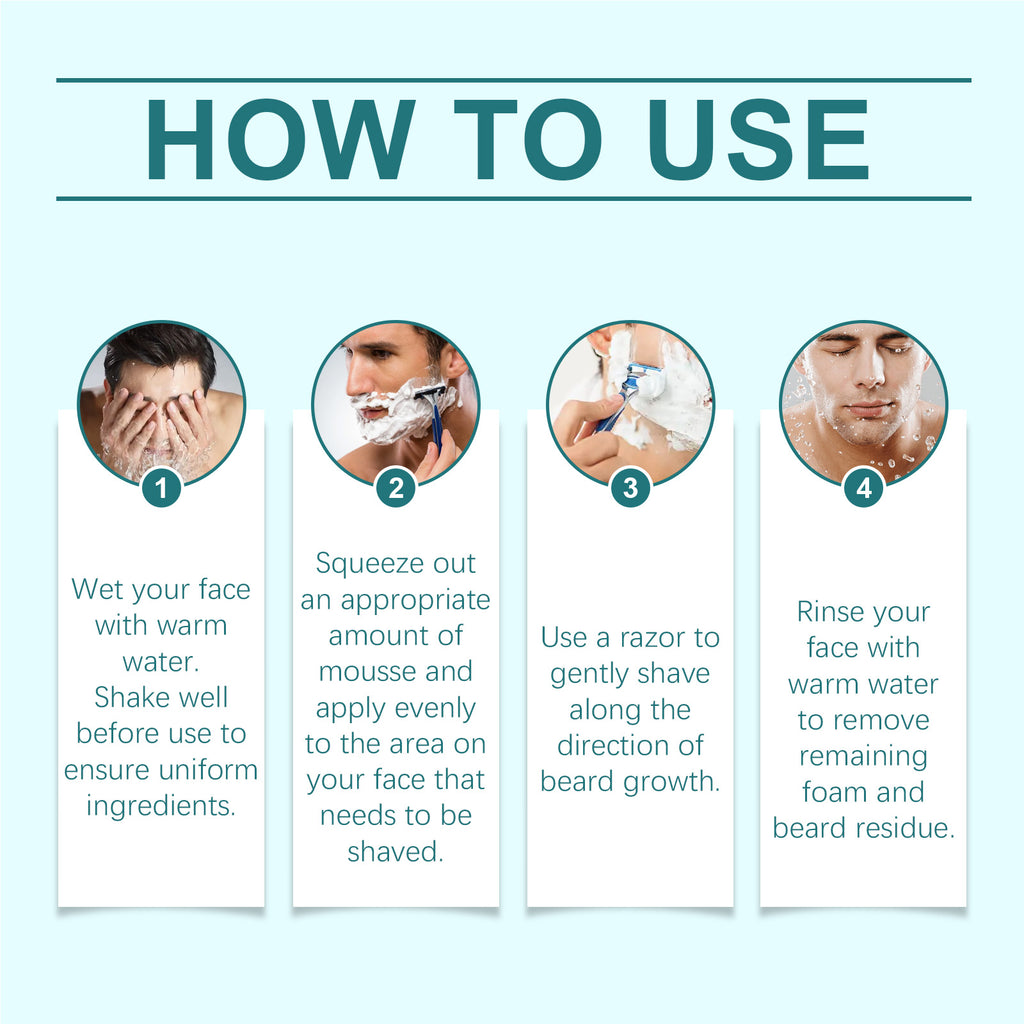 East Moon Men’s Shaving Mousse