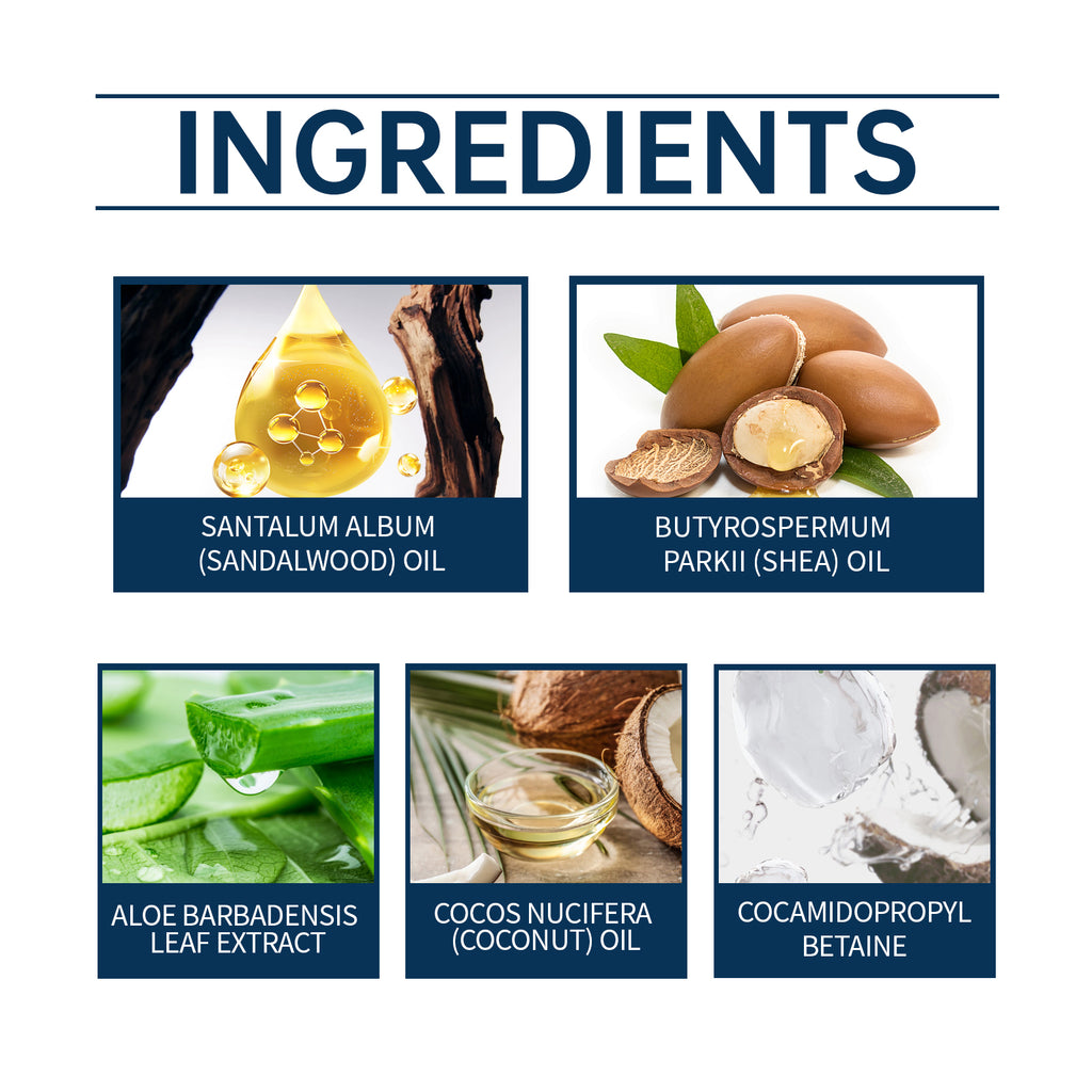 East Moon Sandalwood Beard Shampoo