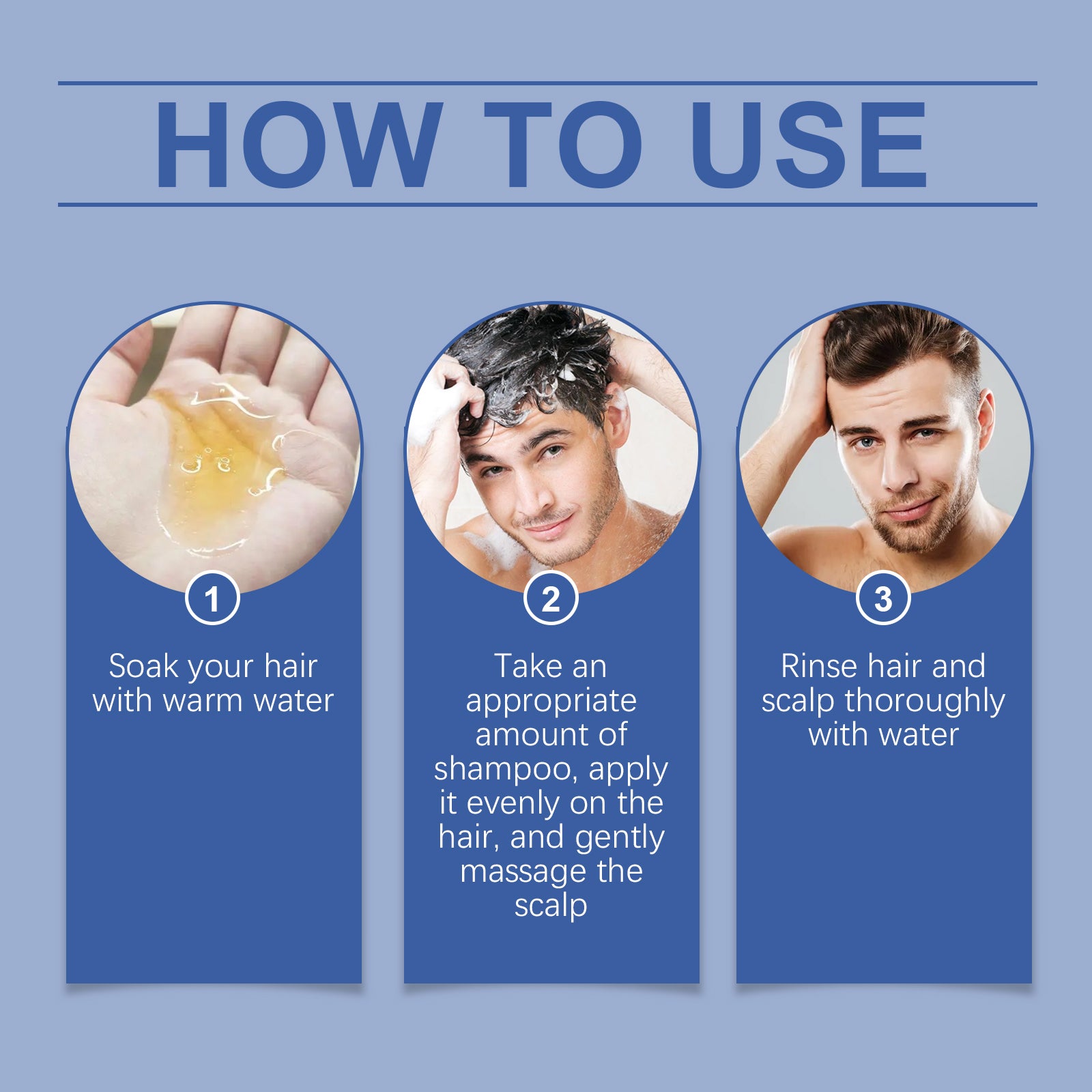 East Moon Men’s Shampoo – Deep Clean & Nourish