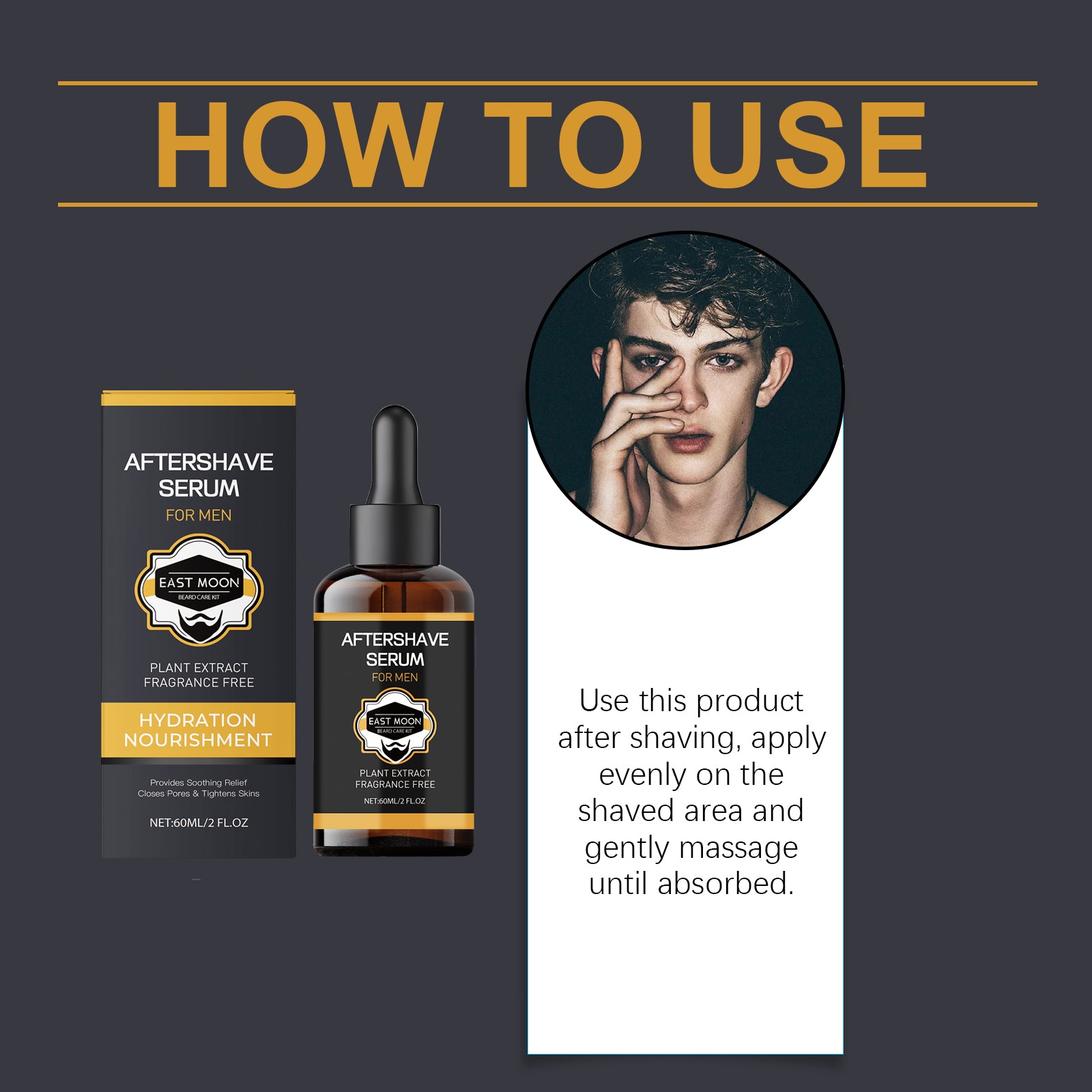 East Moon After Shave Soothing Essence