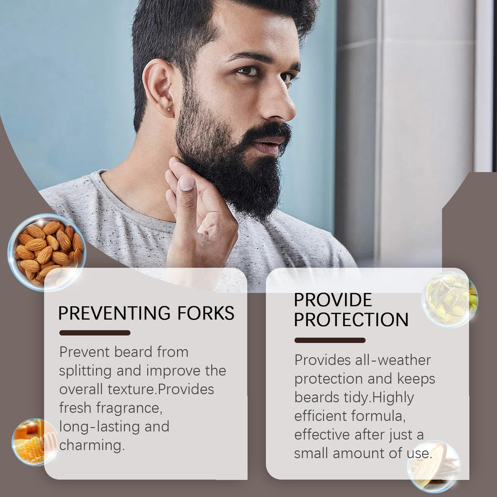 East Moon Men’s Beard Oil – Hydrate, Repair & Tame Facial Hair