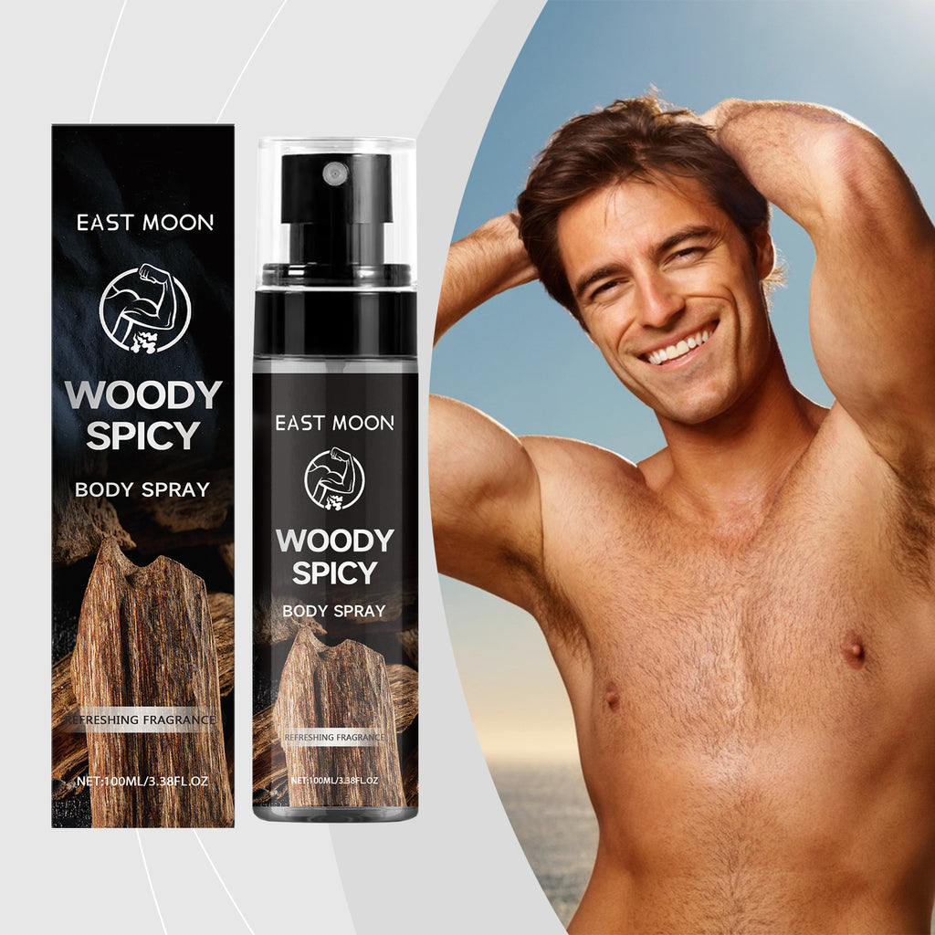 East Moon Men’s Body Mist – Fresh Citrus Scent & Long-Lasting Confidence