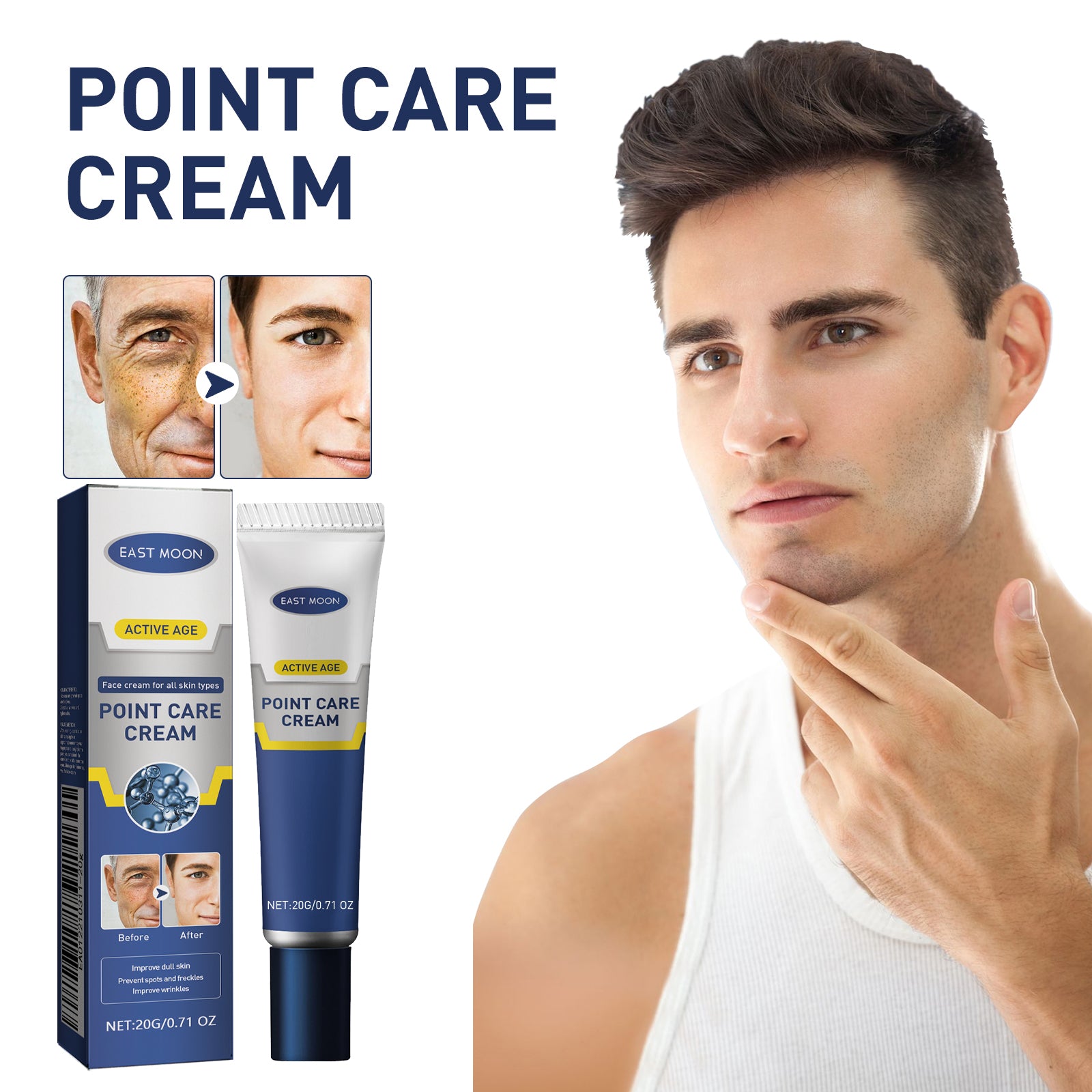 East Moon Men’s Anti-Aging Face Cream