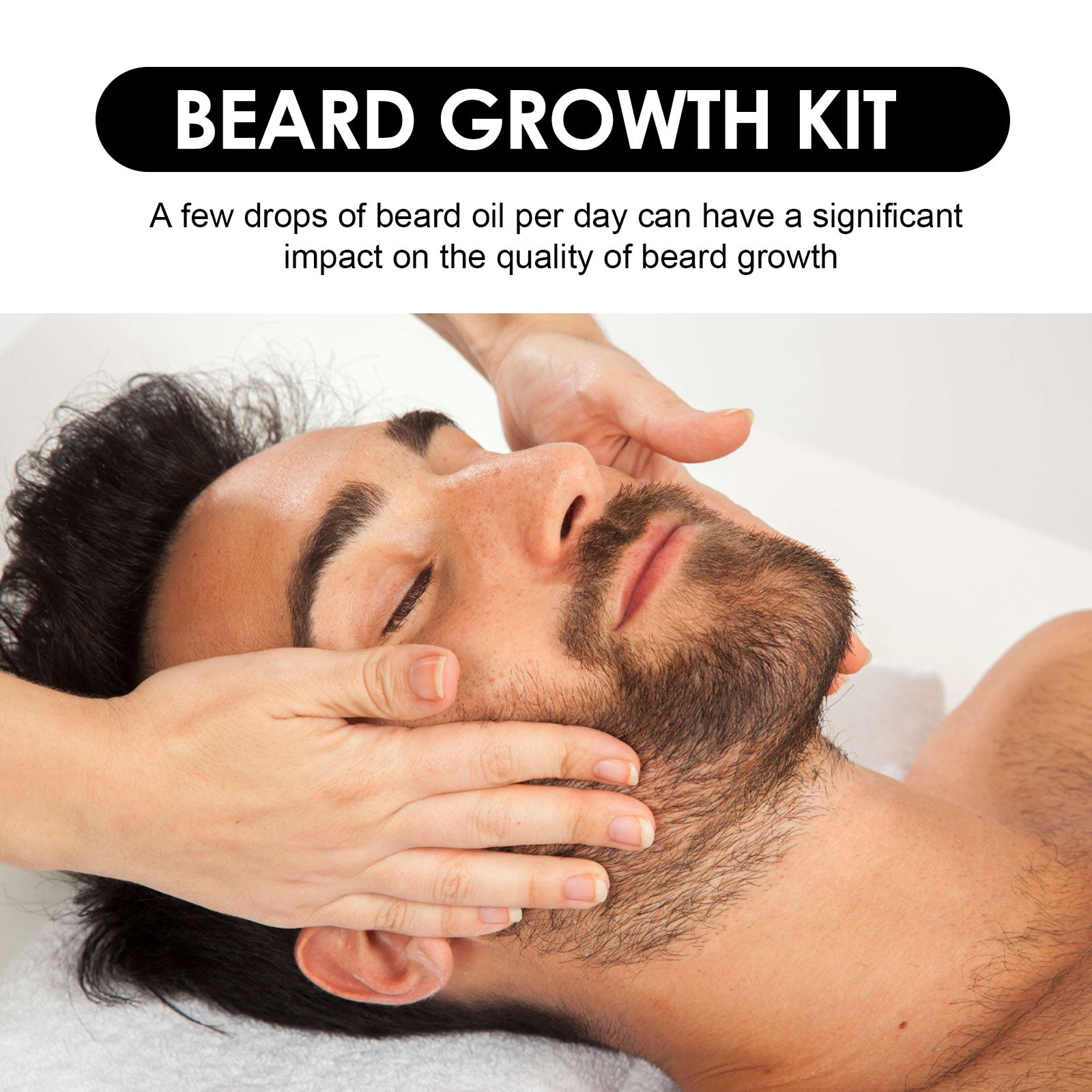 East Moon Beard Growth Serum Kit