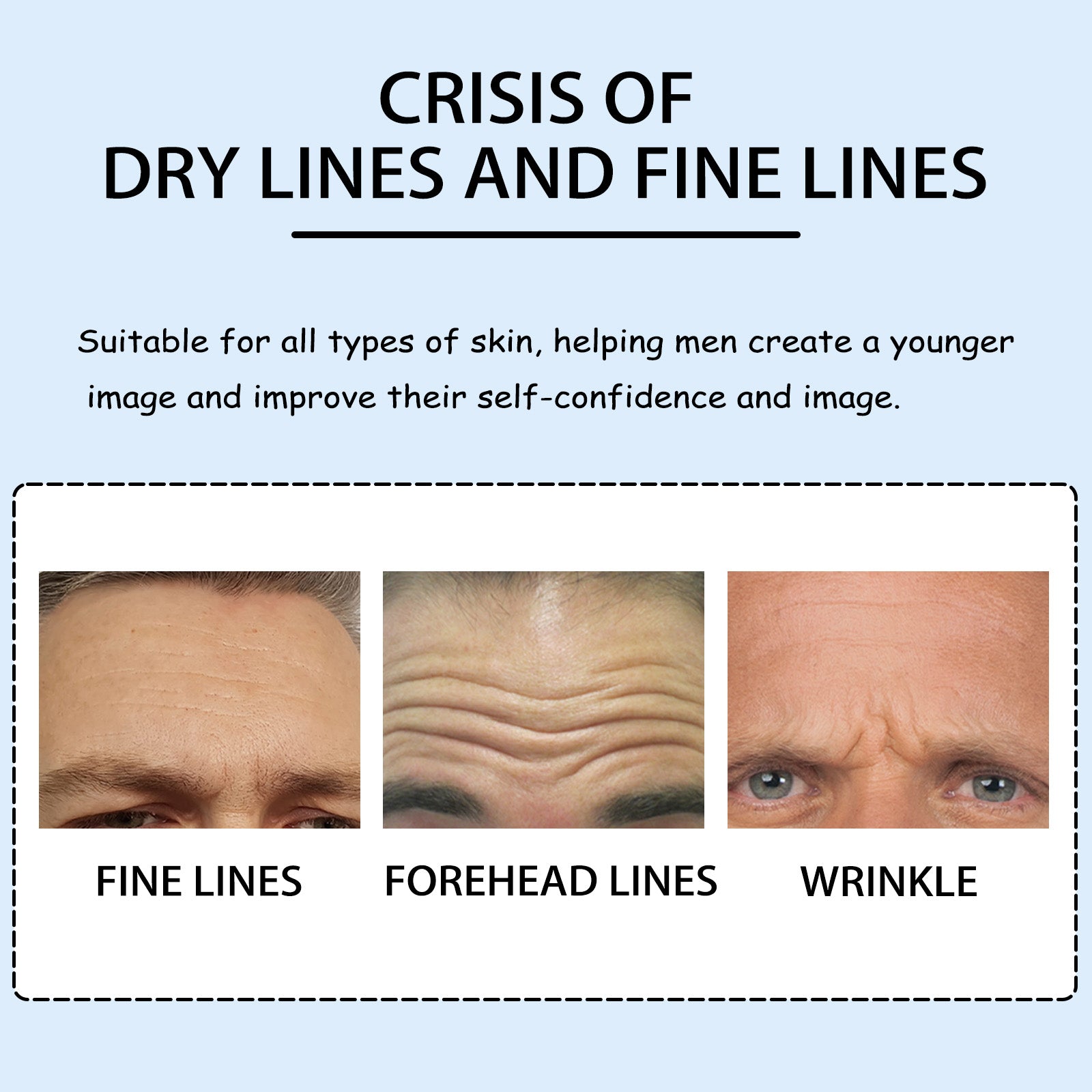 East Moon Men’s Anti-Wrinkle Forehead Patch – Smooth & Firm Skin