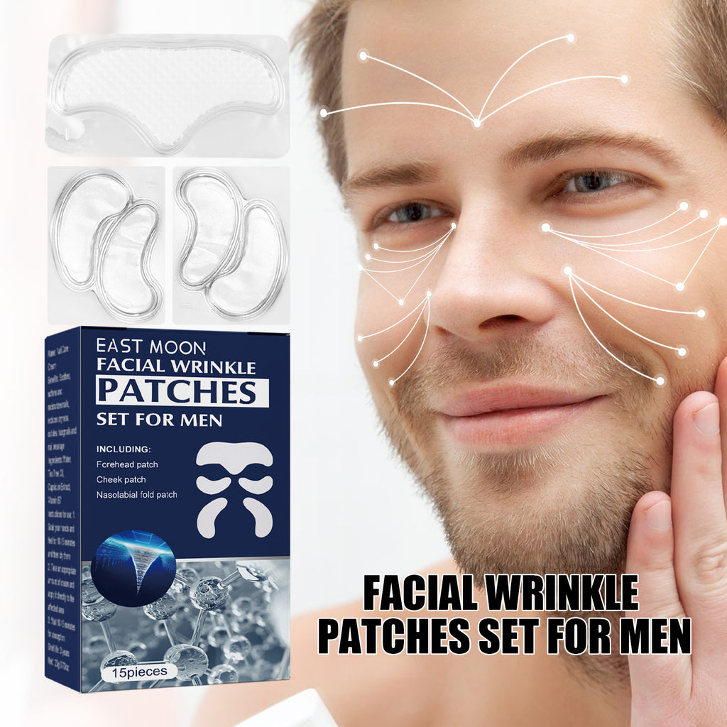 East Moon Men’s Face Firming Kit | Reduce Fine Lines & Wrinkles | Lift, Tighten & Brighten Skin