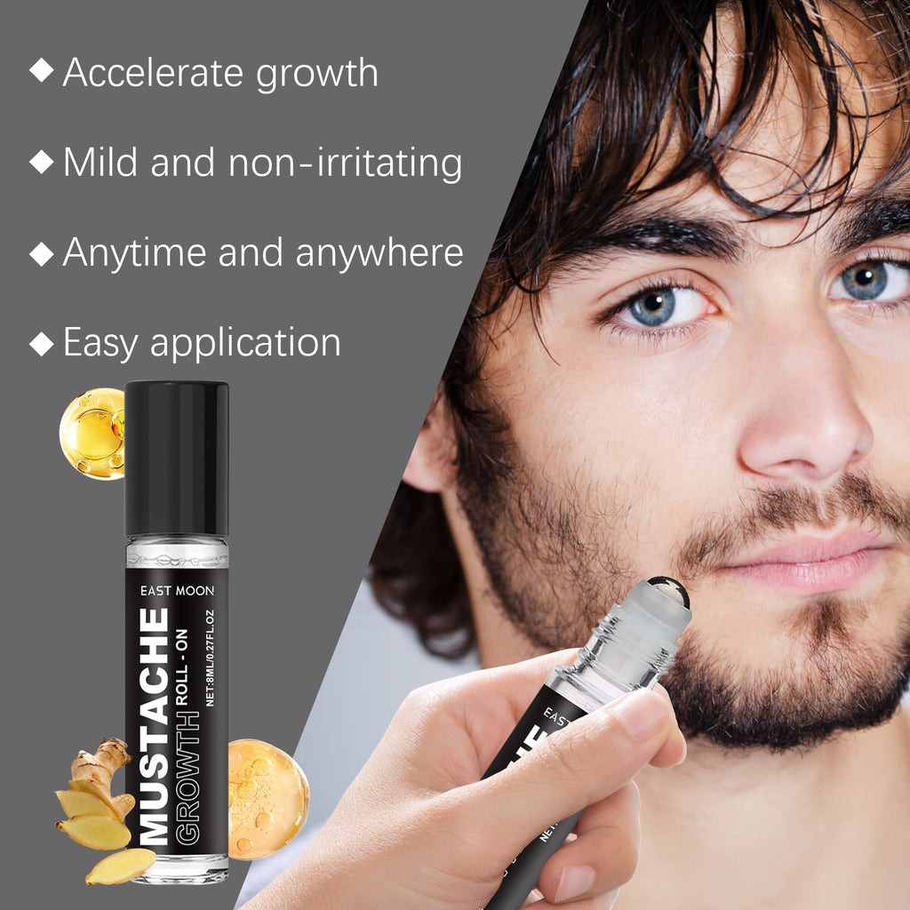 East Moon Men’s Beard Growth Roll-On