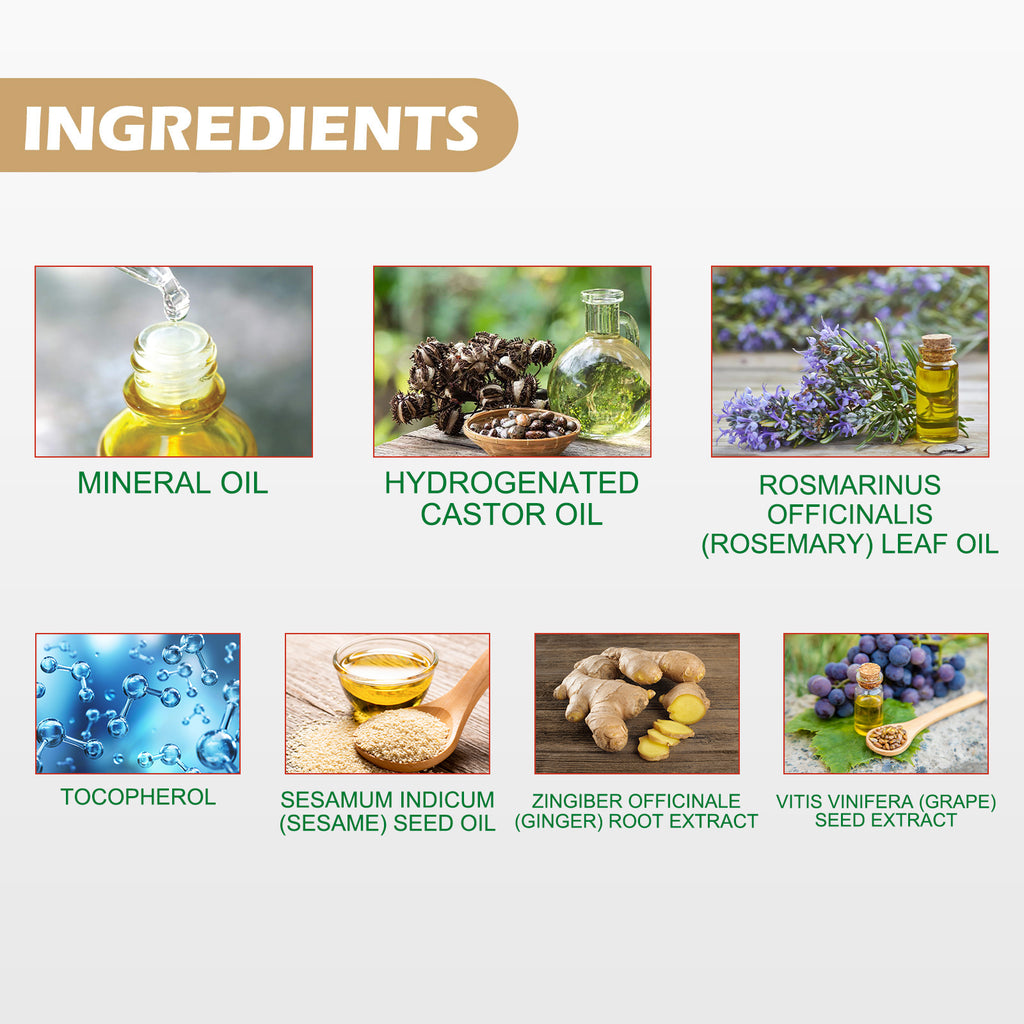 EELHOE Men’s Beard Growth Oil – Nourish, Strengthen & Soften Beard