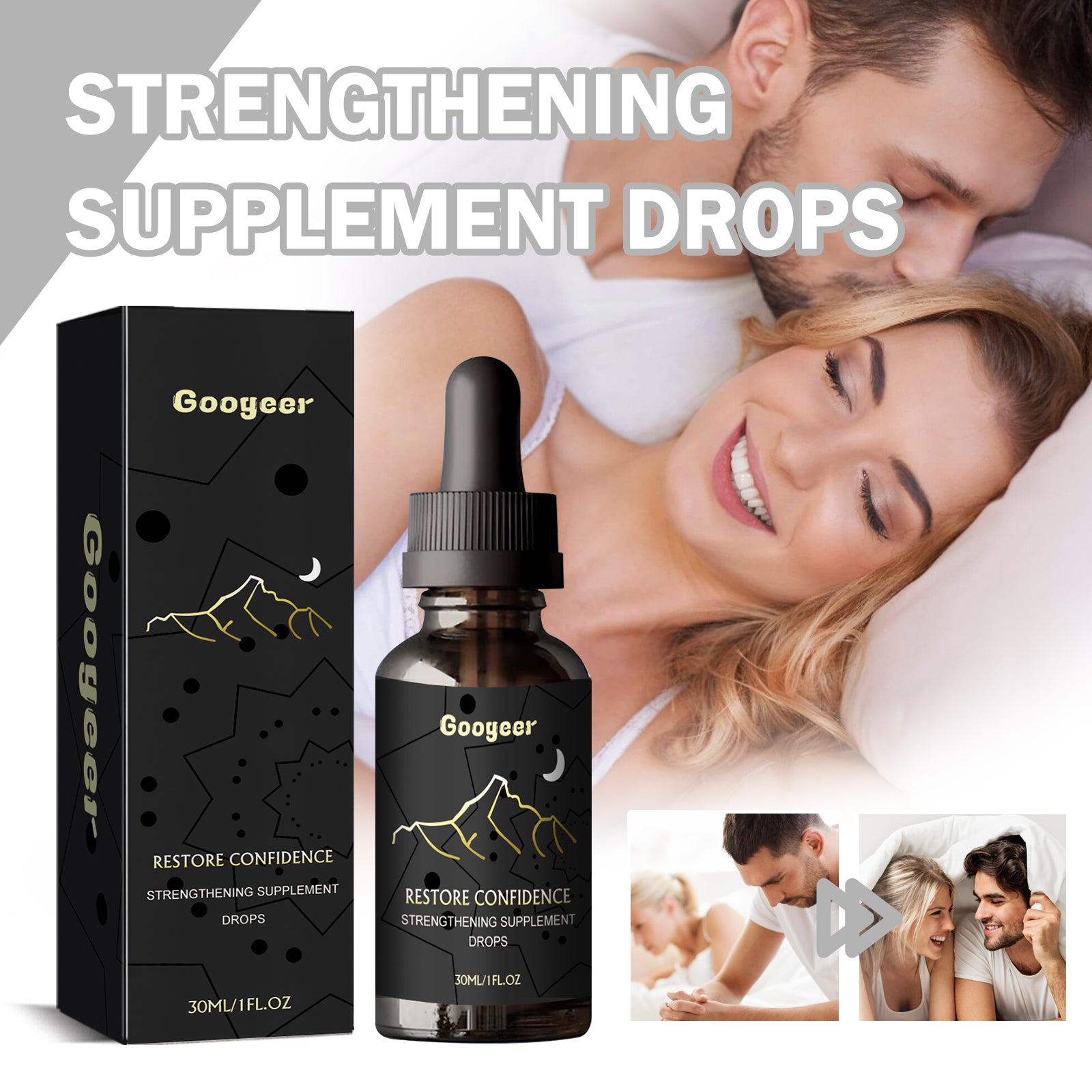 Googeer Men’s Energy Supplement Drops